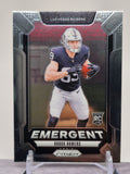 2024 Panini Prizm #8 Brock Bowers Emergent