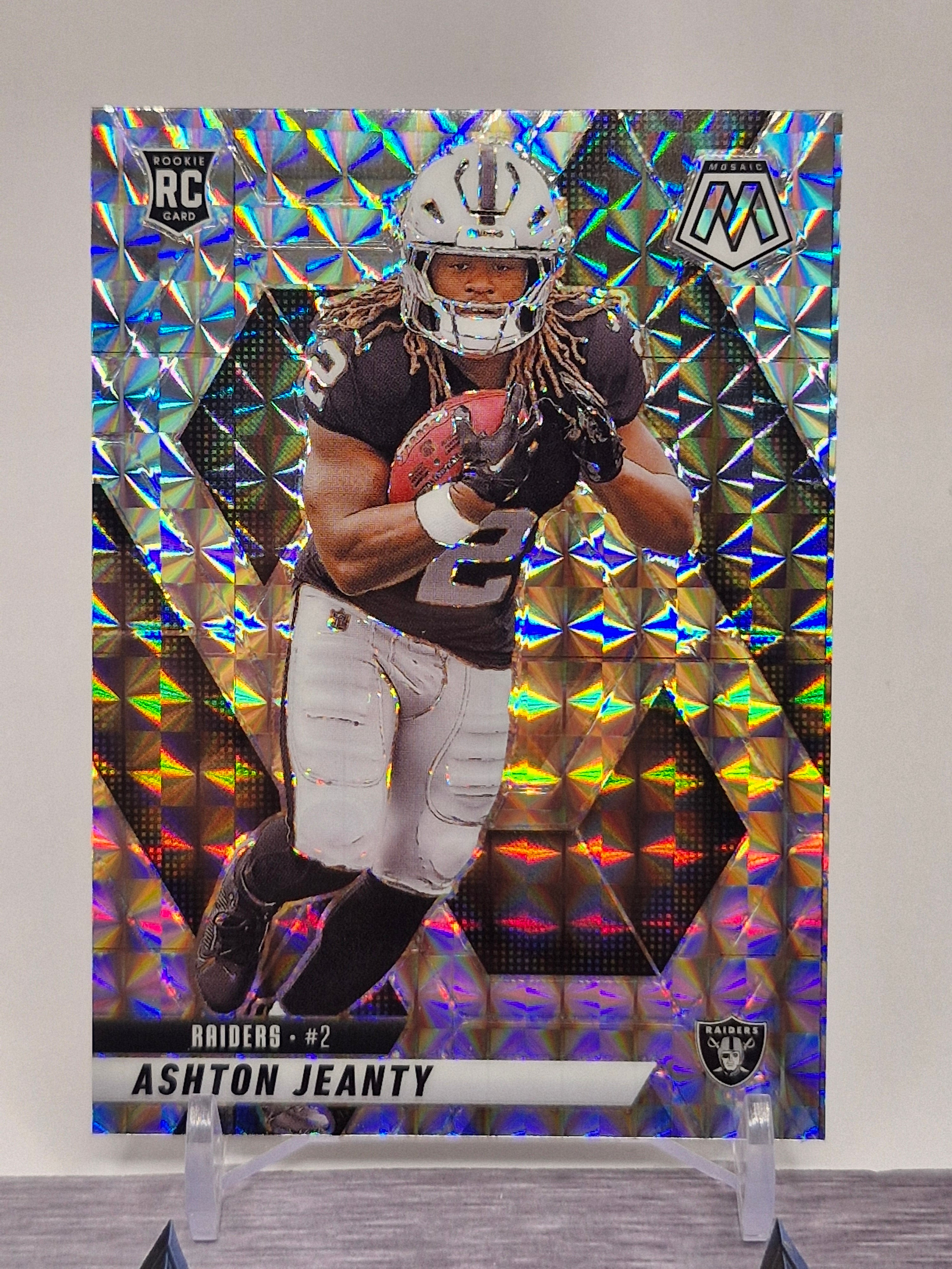 2025 Panini Mosaic #345 Ashton Jeanty