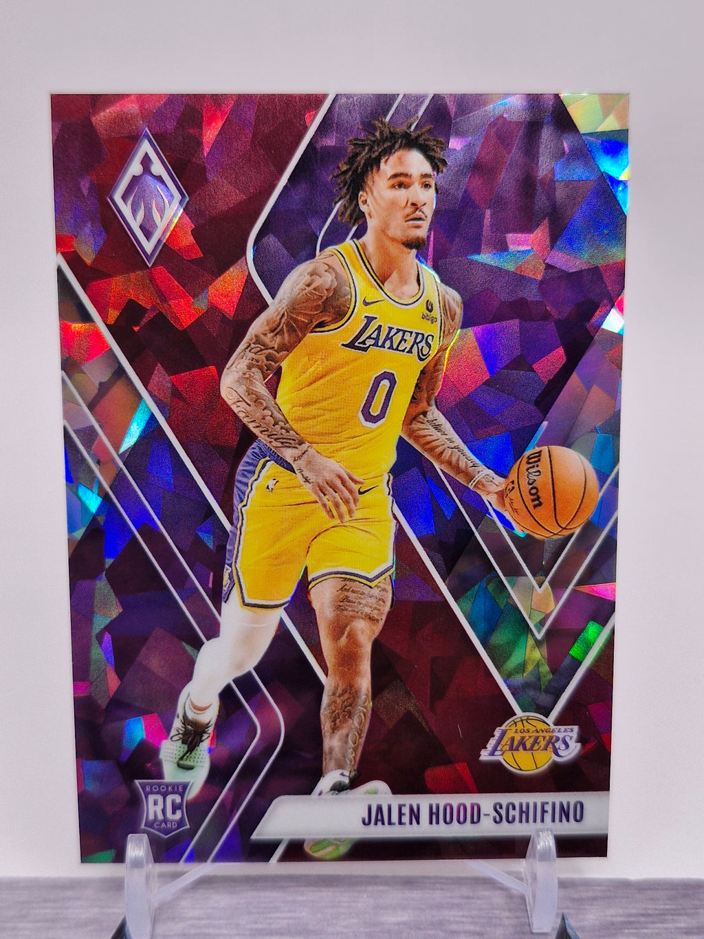 2023-24 Panini Phoenix #260 Jalen Hood-Schifino Phoenix Red Ice
