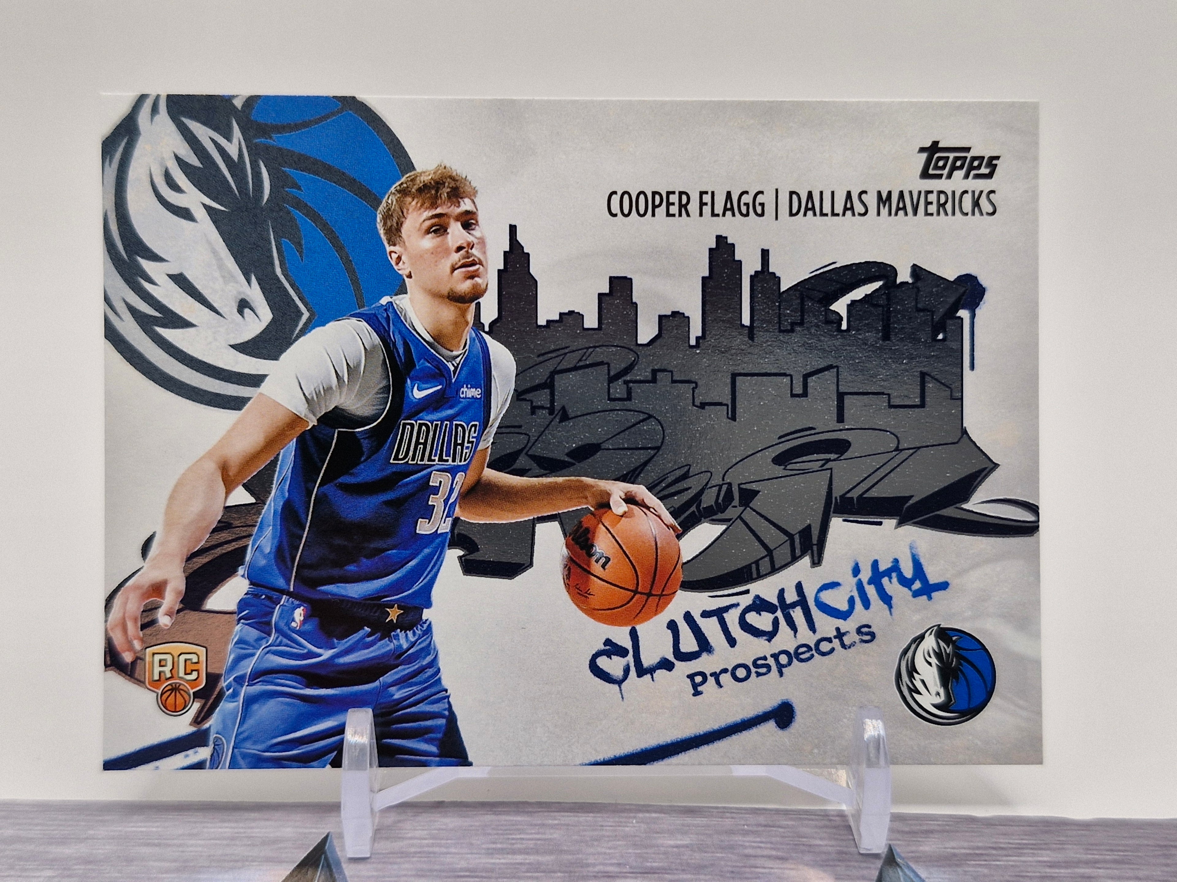 2025-26 Topps #CC-1 Cooper Flagg Clutch City Prospects