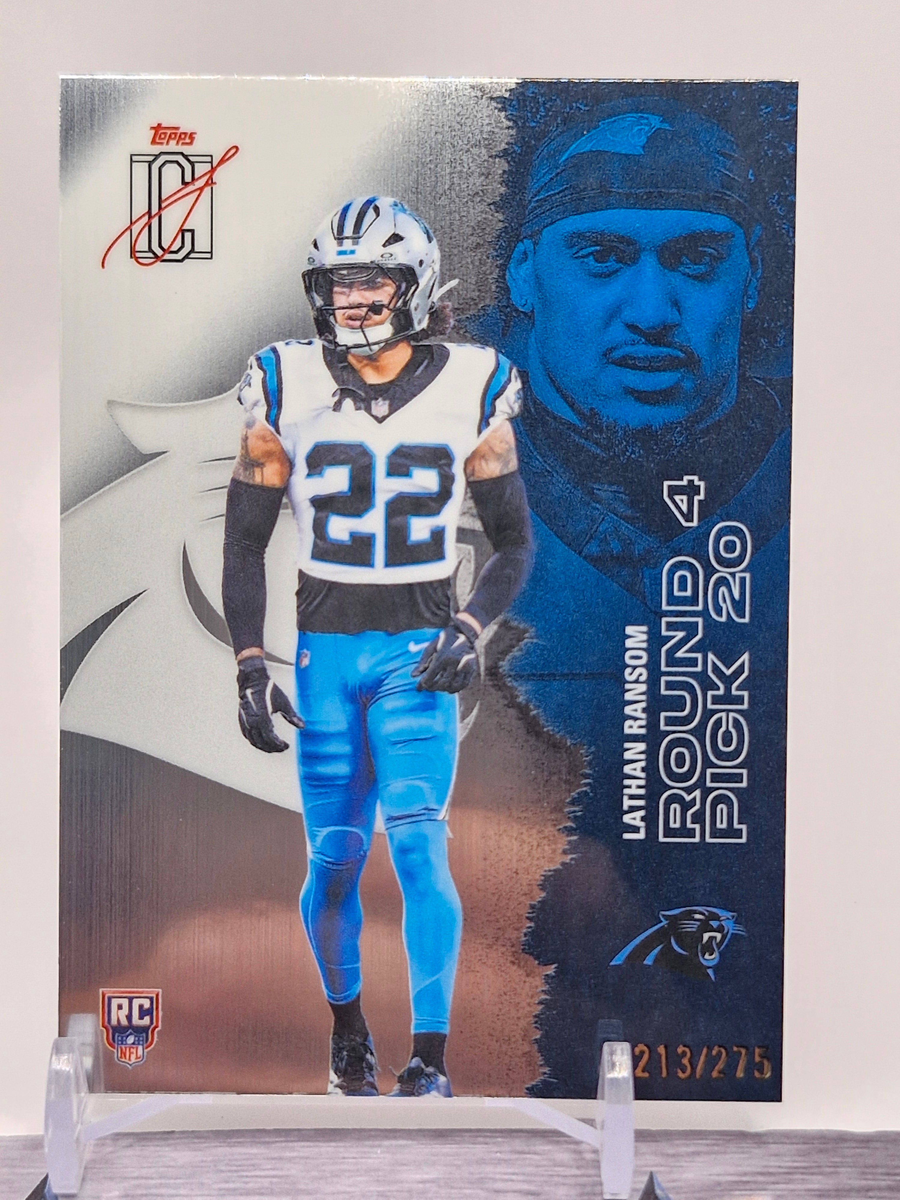 2025 Topps Signature Class #238 Lathan Ransom Silver #/275