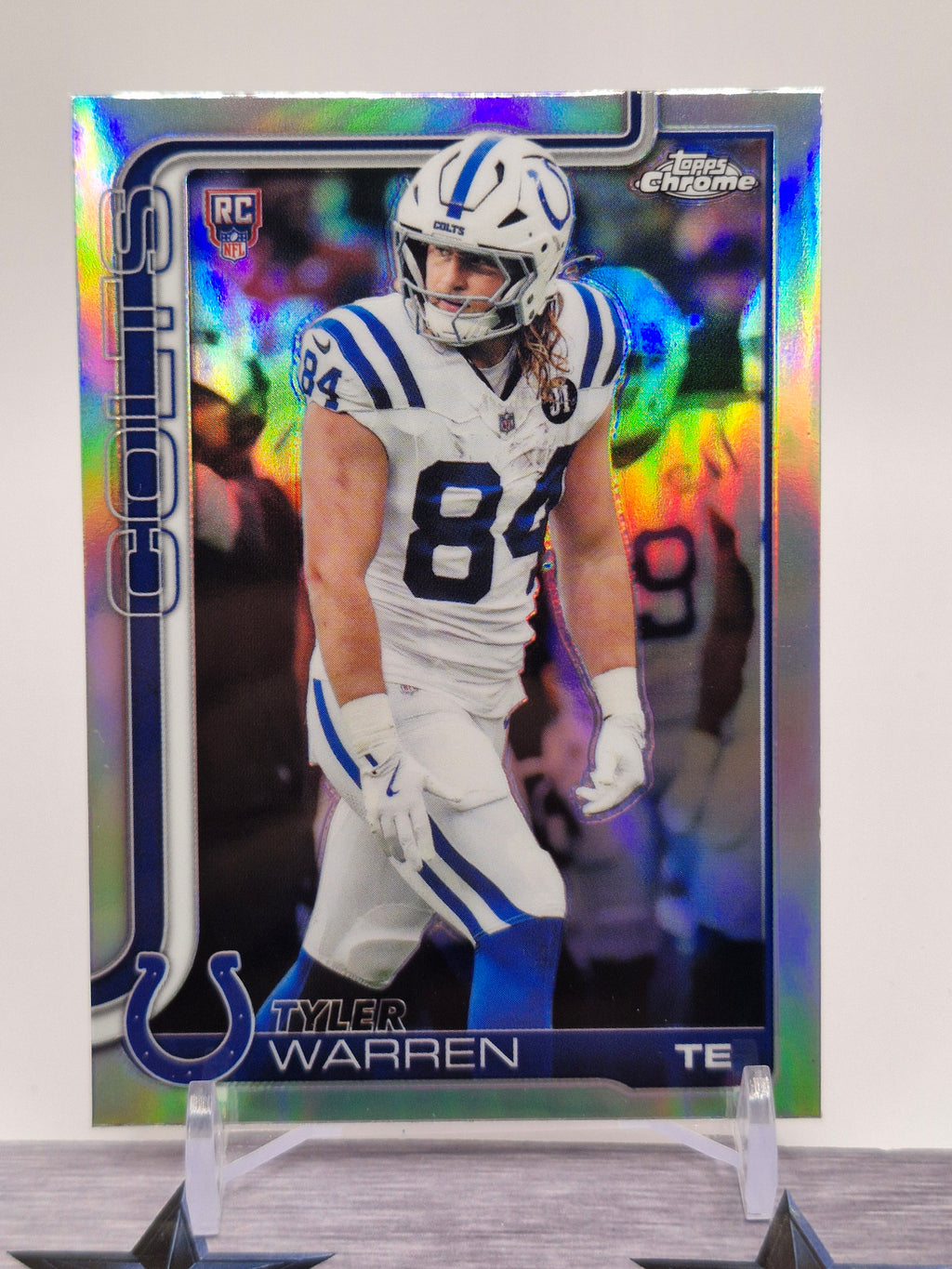 2025 Topps Chrome #346 Tyler Warren Refractor