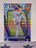 2021 Panini Mosaic #WTW5 Clayton Kershaw Will to Win Green