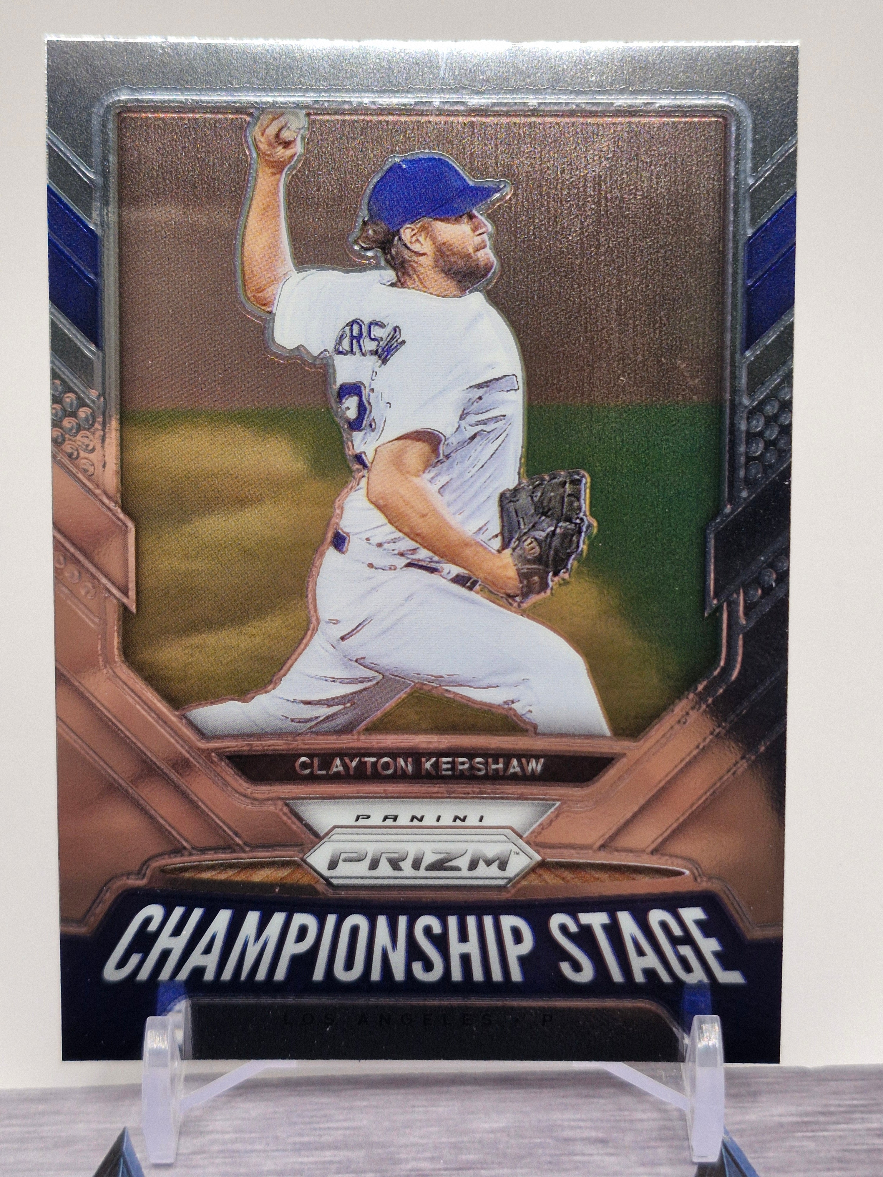 2021 Panini Prizm #CS2 Clayton Kershaw Championship Stage