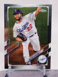 2021 Topps Chrome #147 Clayton Kershaw