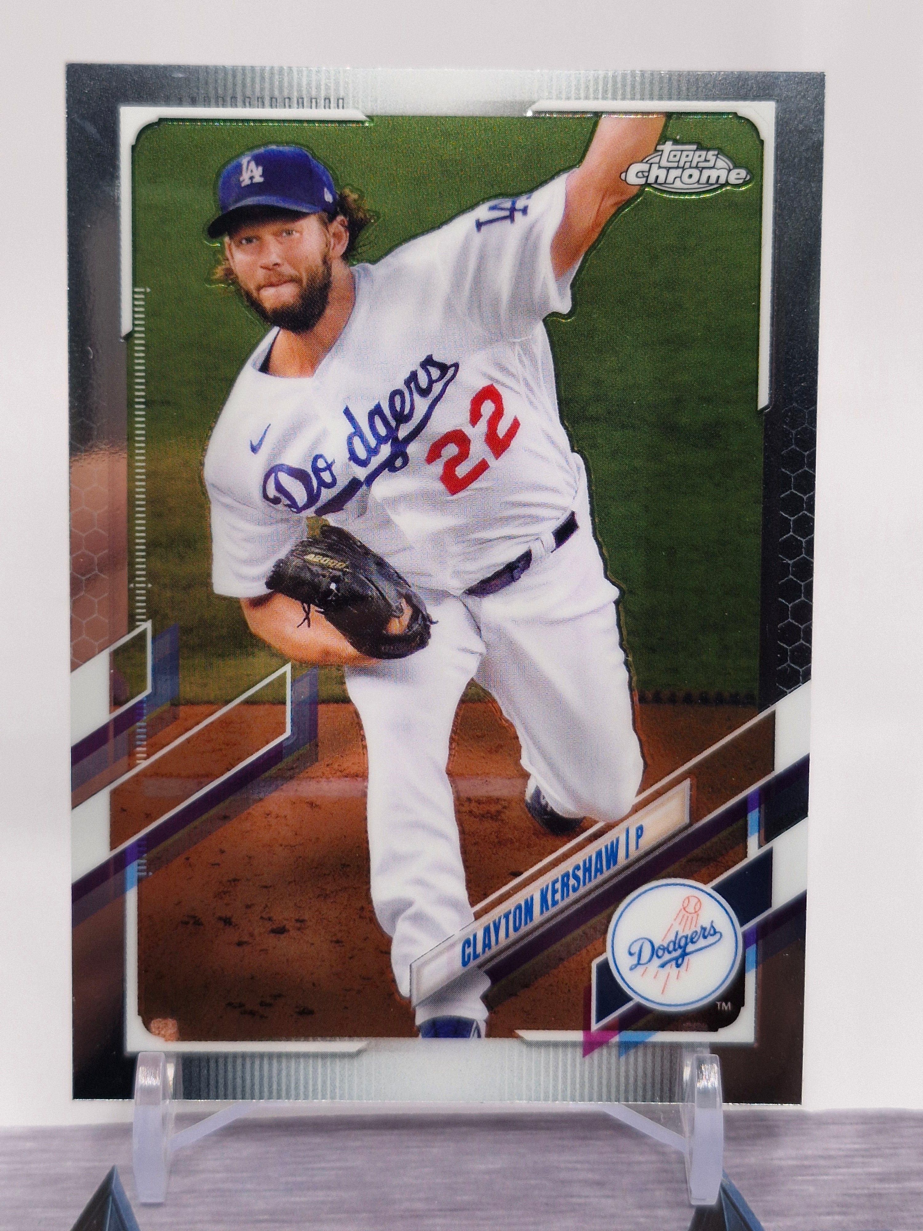 2021 Topps Chrome #147 Clayton Kershaw