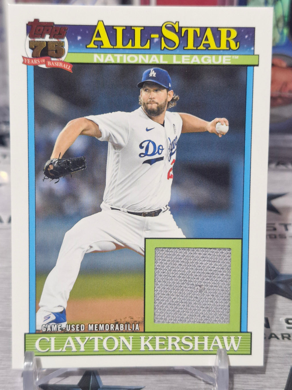2026 TOPPS SERIES 2 REAL ONE ALL-STAR RELIC CLAYTON KERSHAW