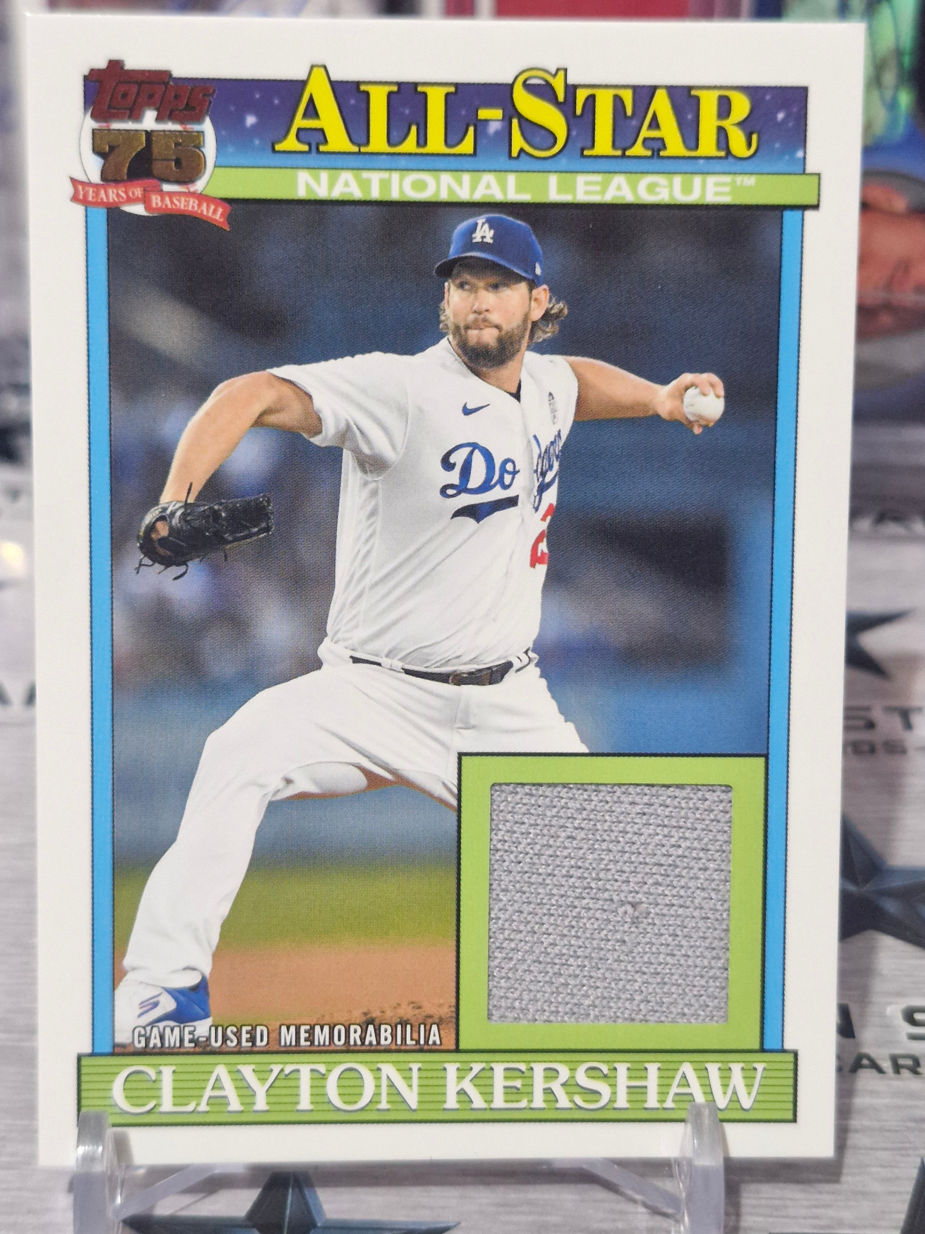 2026 TOPPS SERIES 2 REAL ONE ALL-STAR RELIC CLAYTON KERSHAW