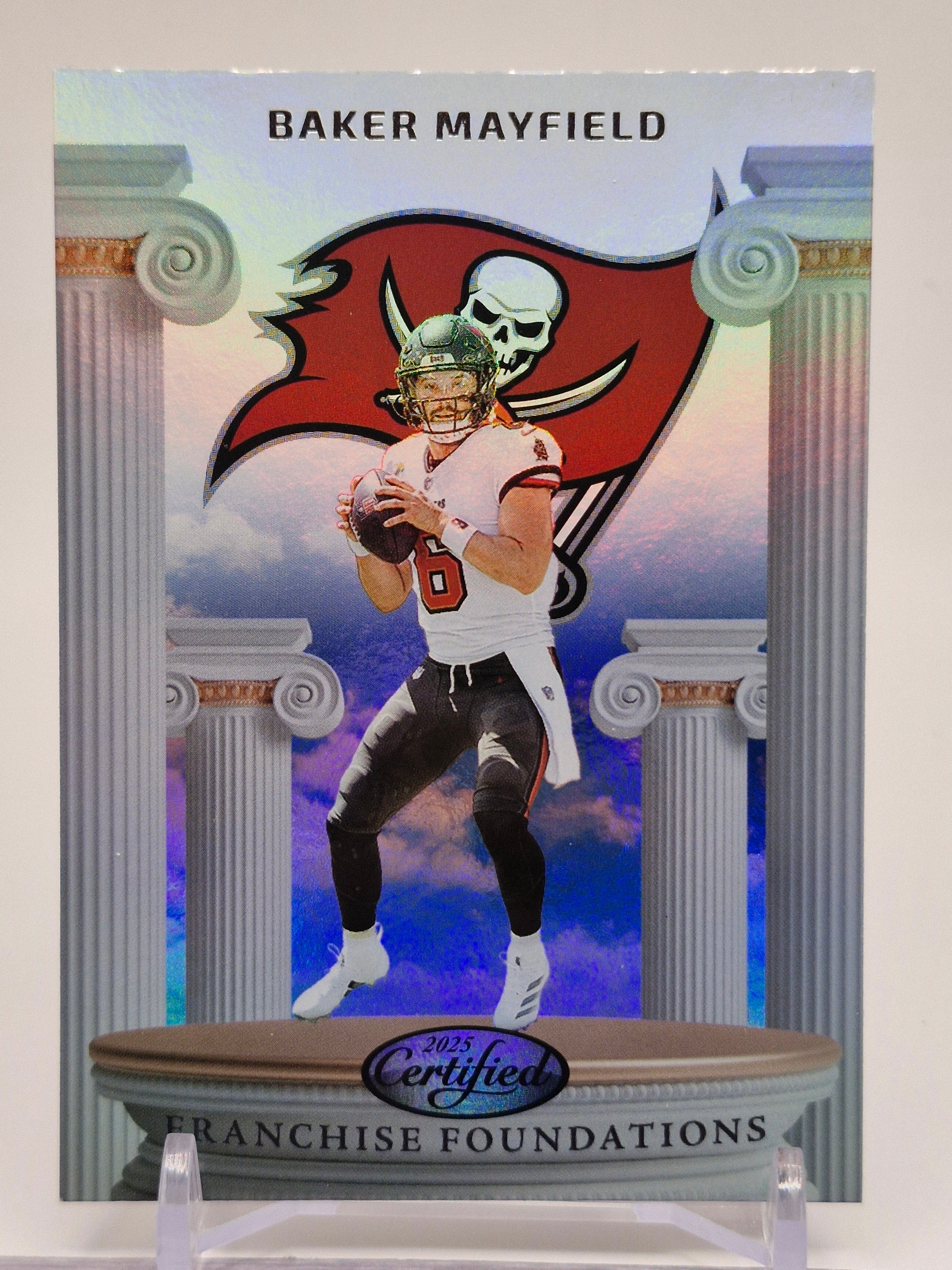 2025 Panini Certified #FFO-BMD Baker Mayfield Franchise Foundations