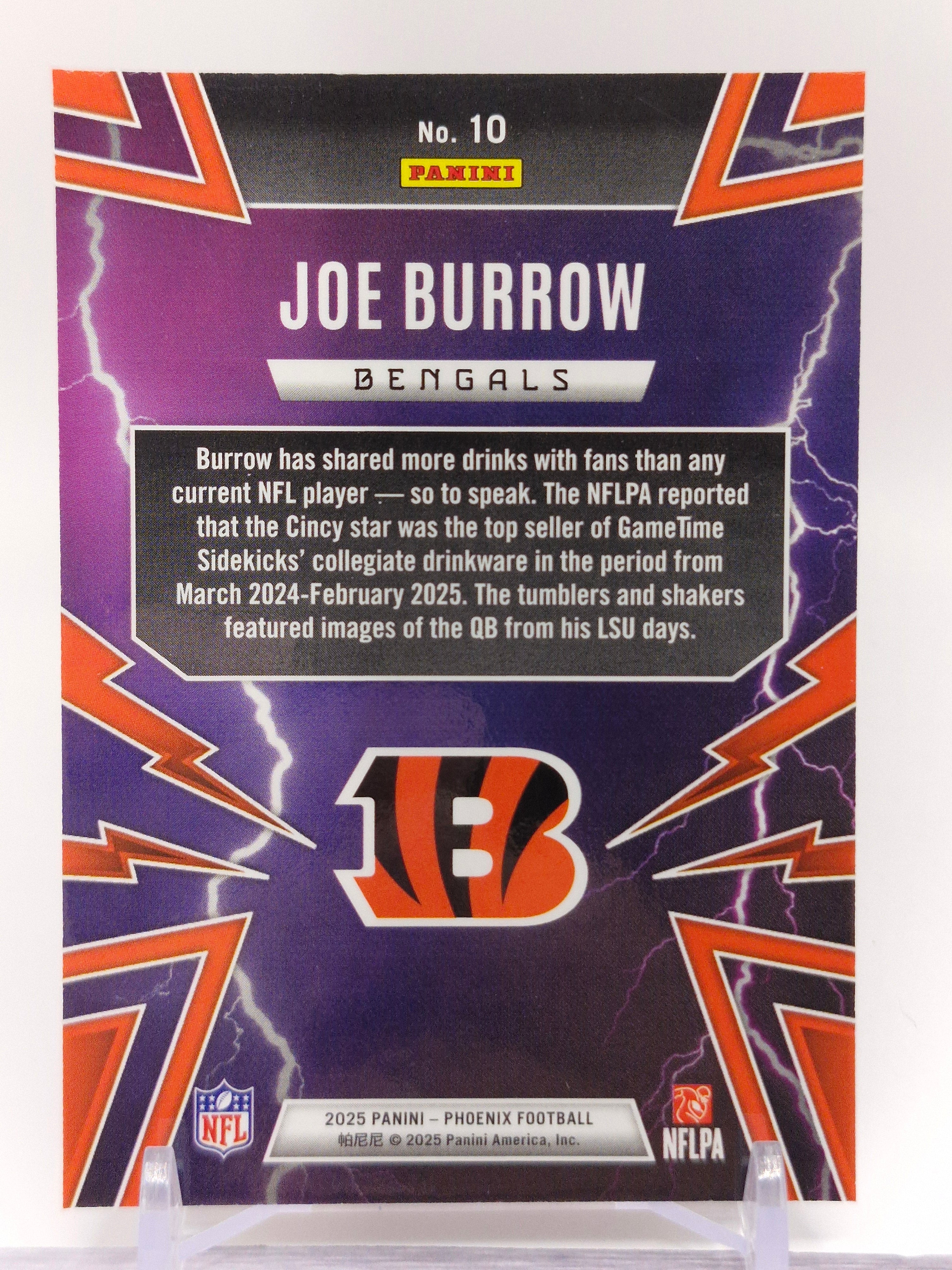 2025 Panini Phoenix #10 Joe Burrow Thunderbirds