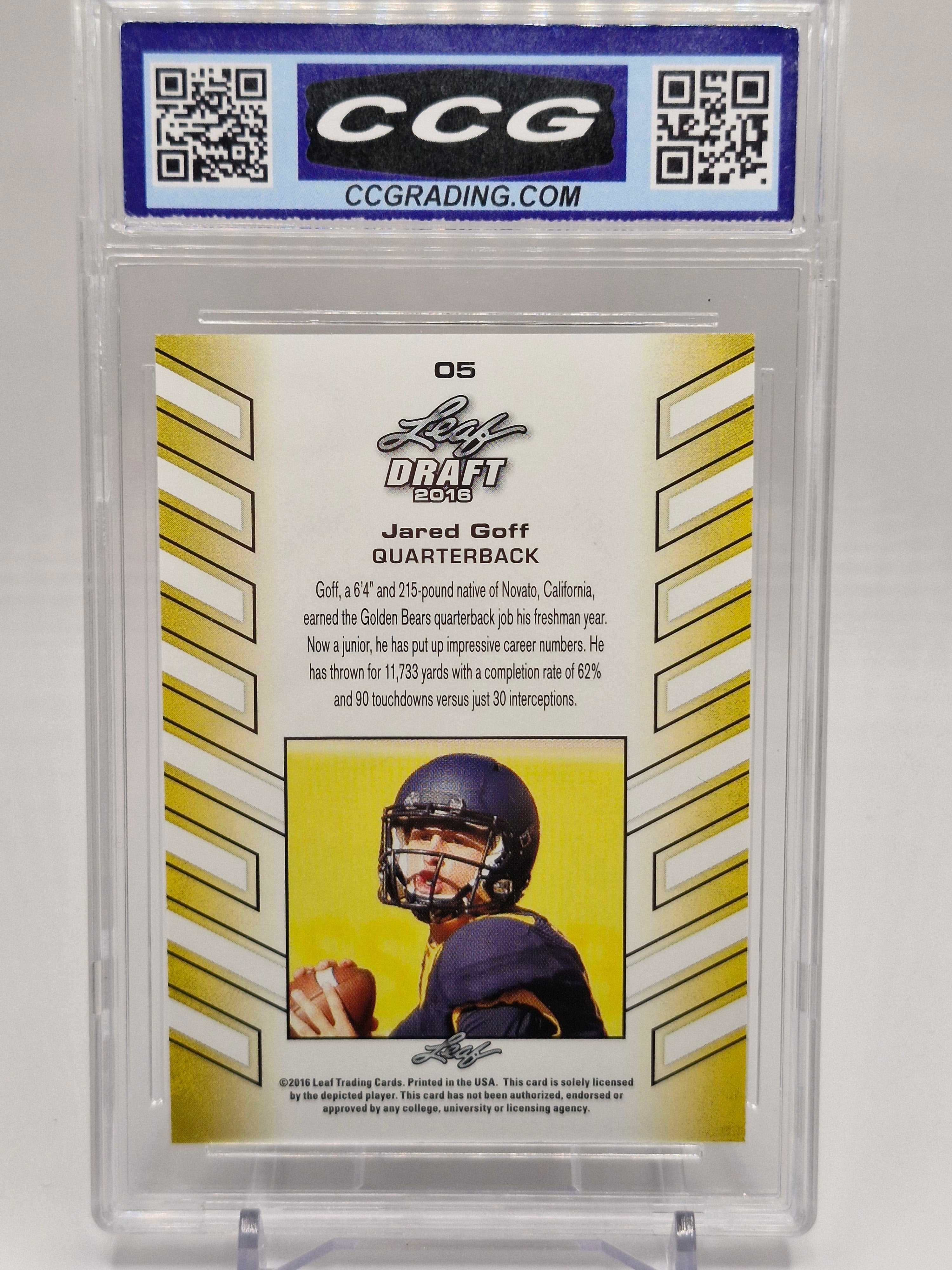 2016 Leaf Rookie Retro #13 Jared Goff