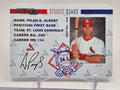 2004 Donruss Studio #SS-1 Albert Pujols Stars