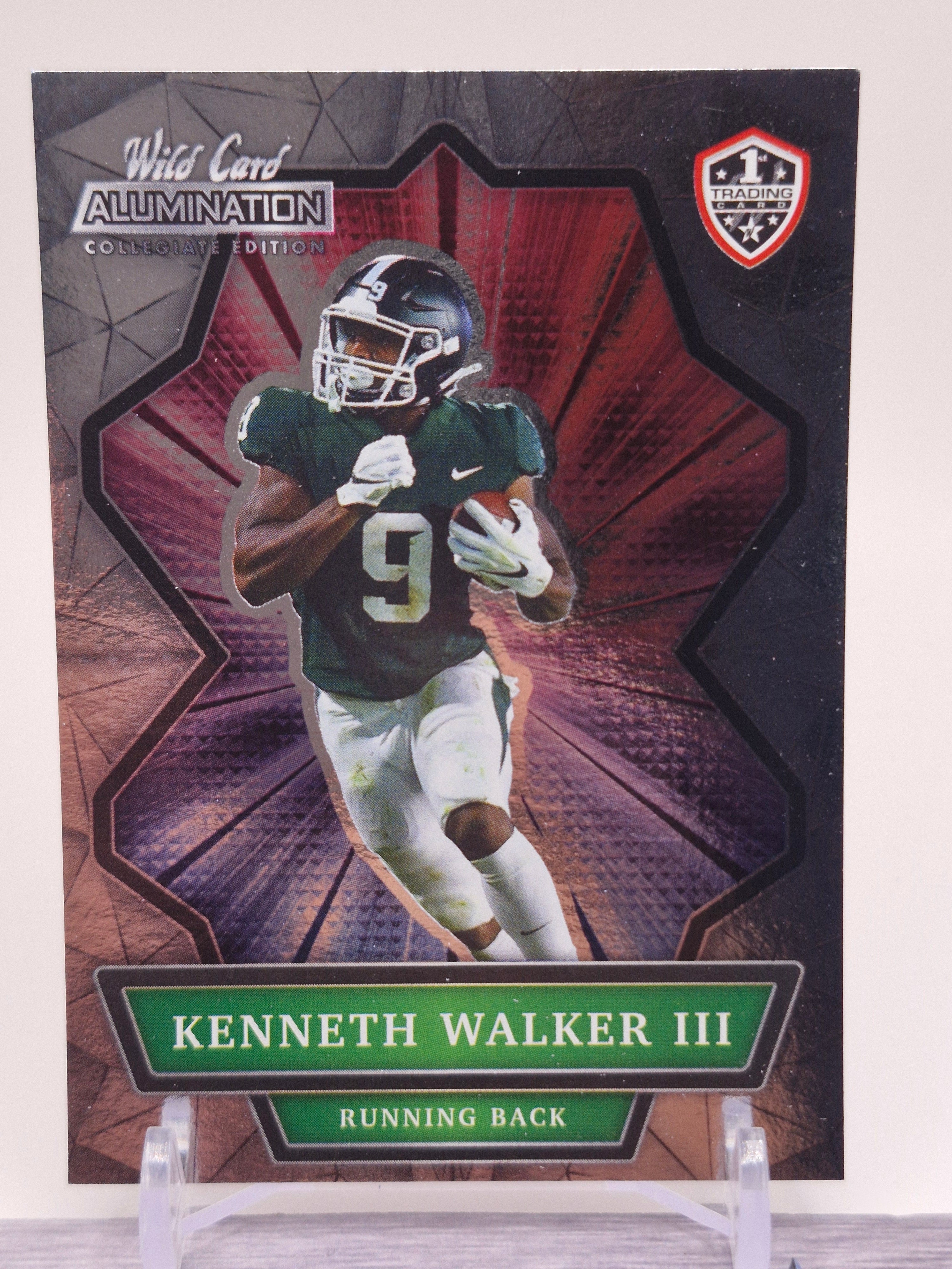 Base #ANBC-50 Kenneth walker III NIL Wild Card NIL Alumination