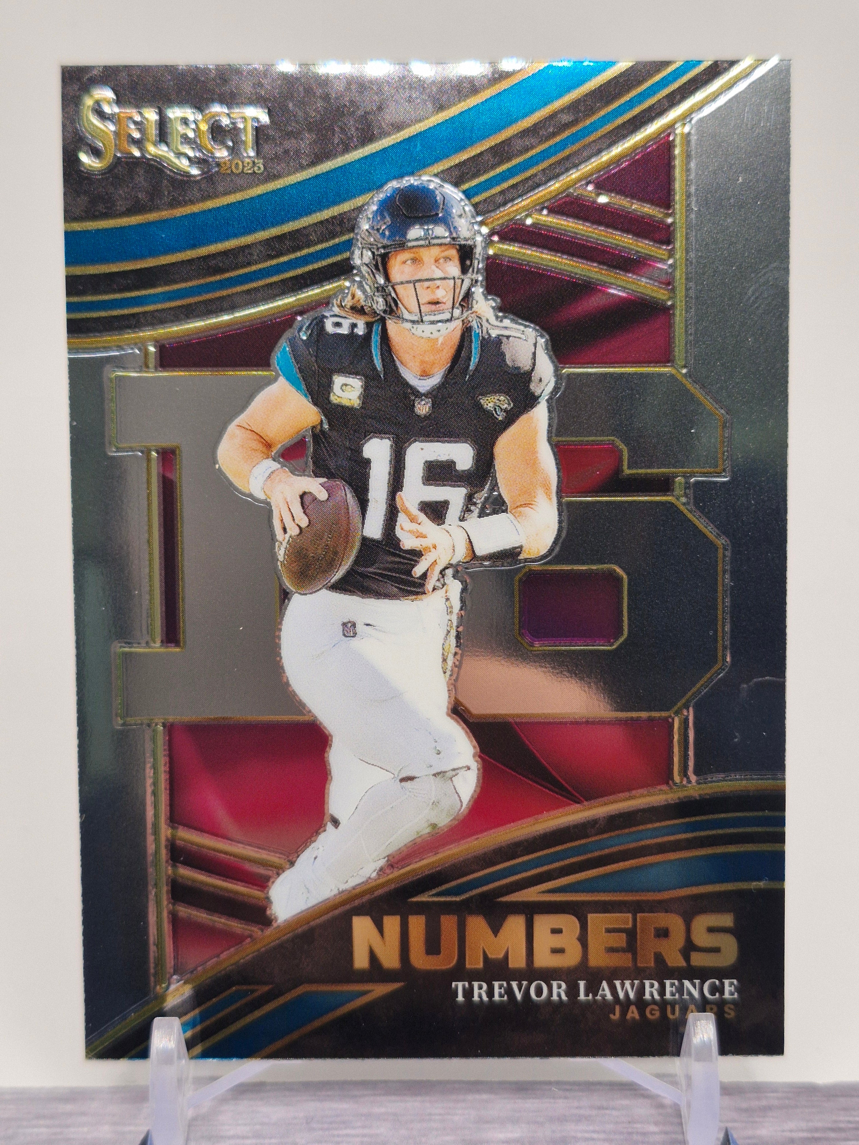 2023 Panini Select #NMB-TLA Trevor Lawrence Numbers