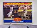 1989 Score #655 Jose Canseco