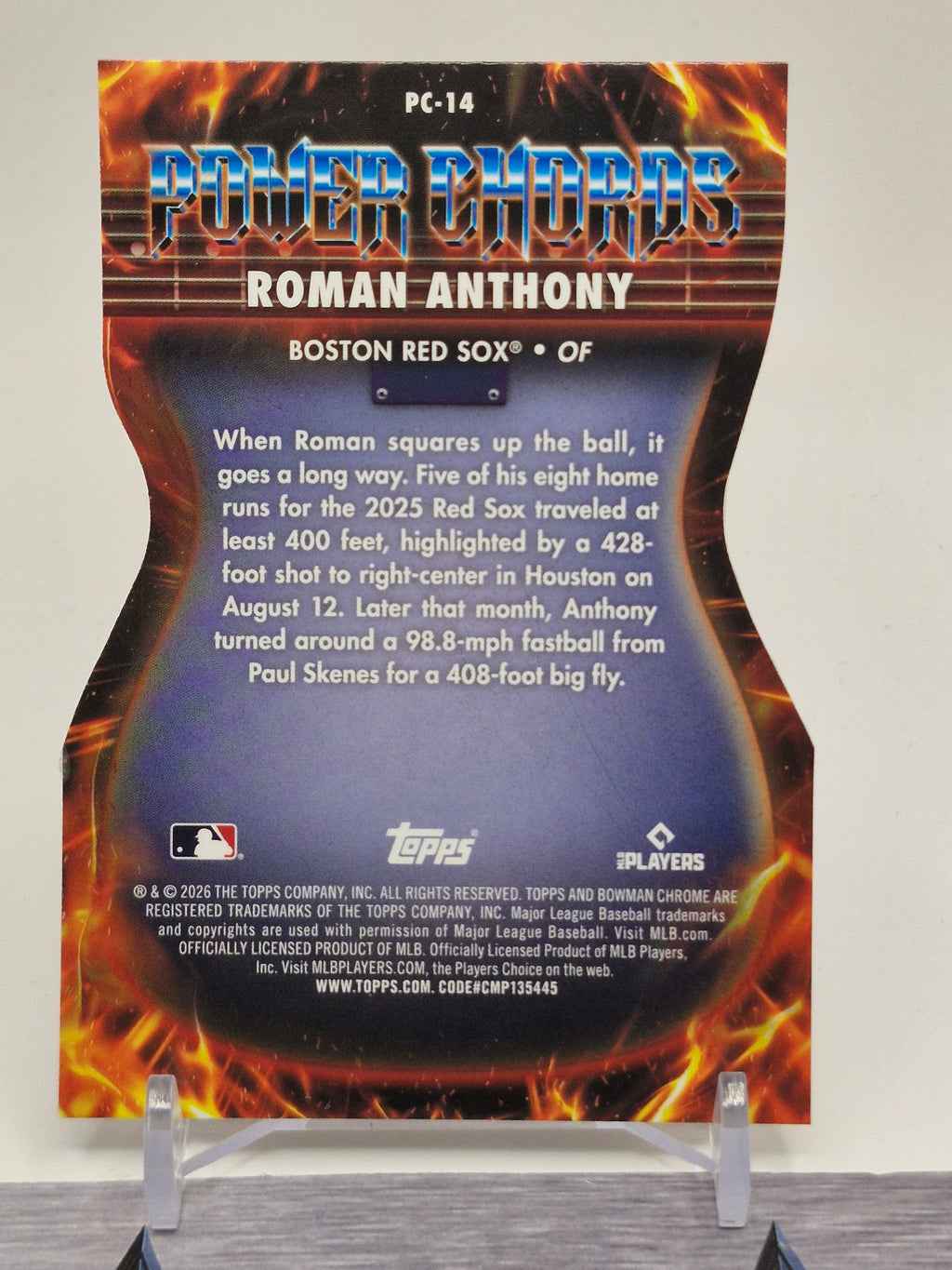 2026 Bowman #PC-14 Roman Anthony Power Chords