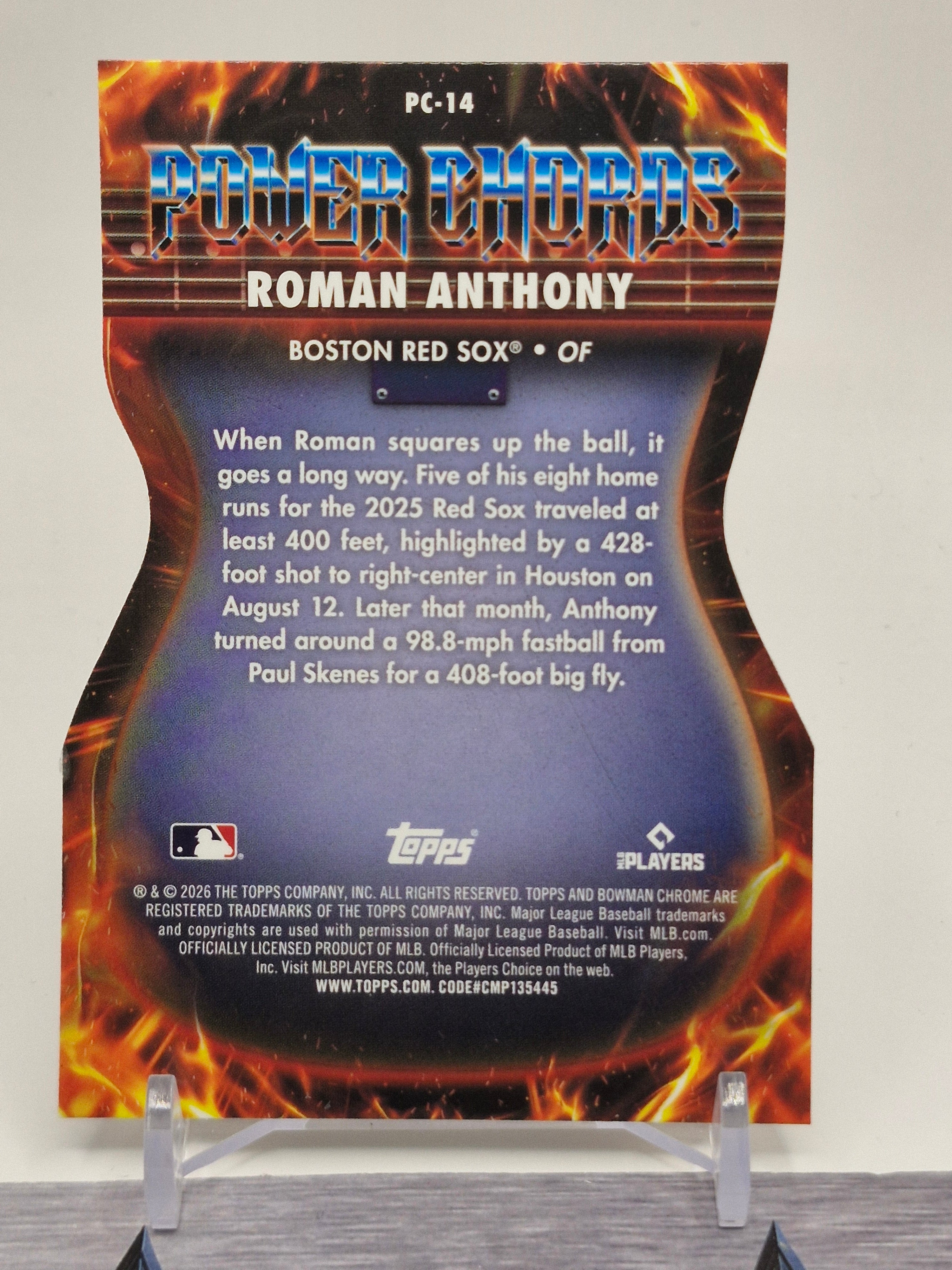 2026 Bowman #PC-14 Roman Anthony Power Chords