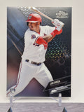 2021 Topps Chrome Black #17 Luis Garcia Purple Refractor #/150