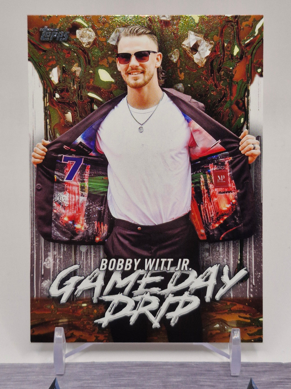 2026 Topps #GD-11 Bobby Witt Jr. Gameday Drip