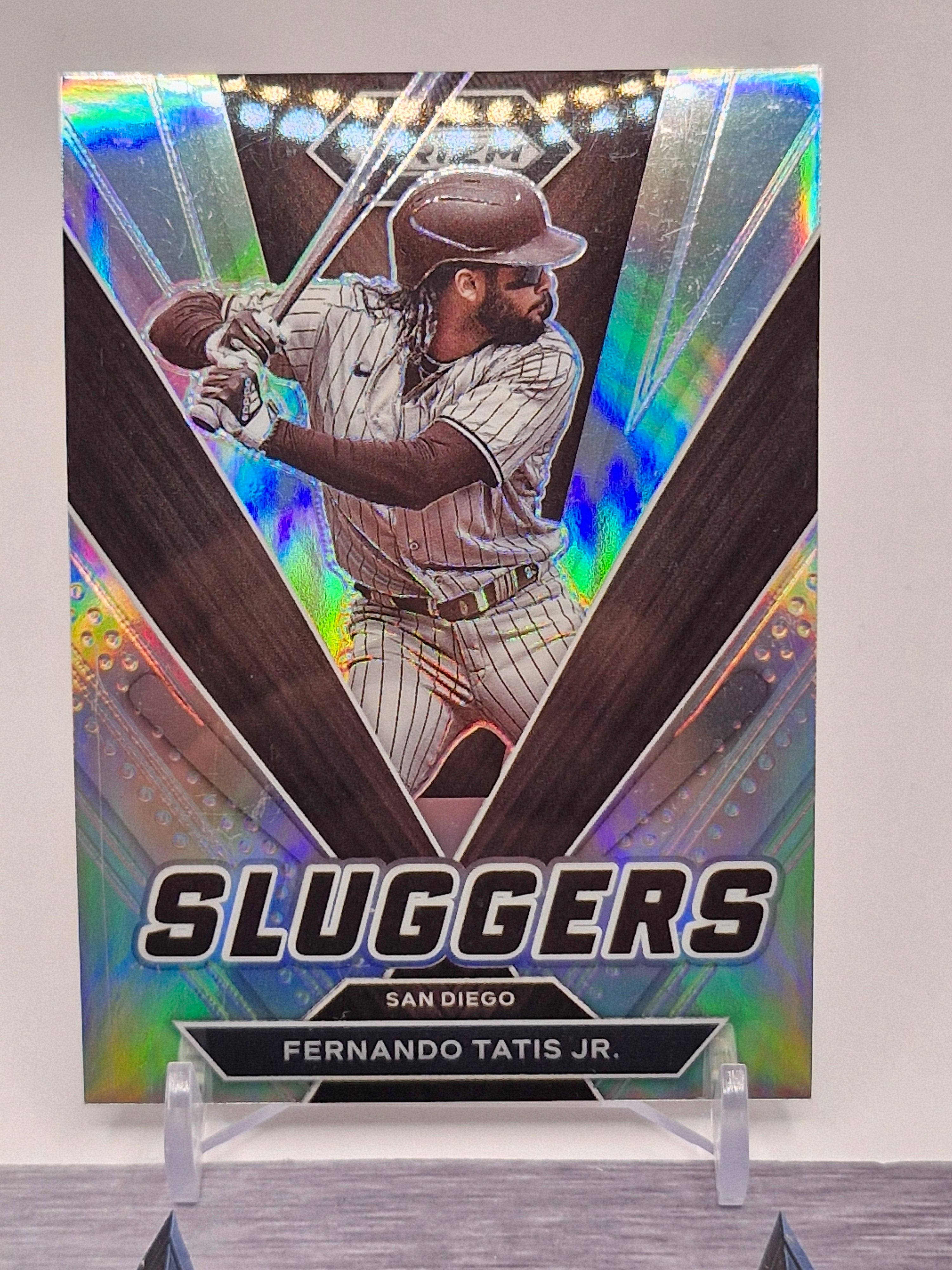 2022 Panini Prizm #SL-12 Fernando Tatis Jr. Sluggers Silver Prizm