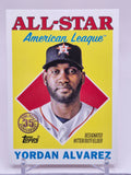 Topps #88AS-15 Yordan Alvarez 1988 Topps Baseball 35th Anniversary All-Stars
