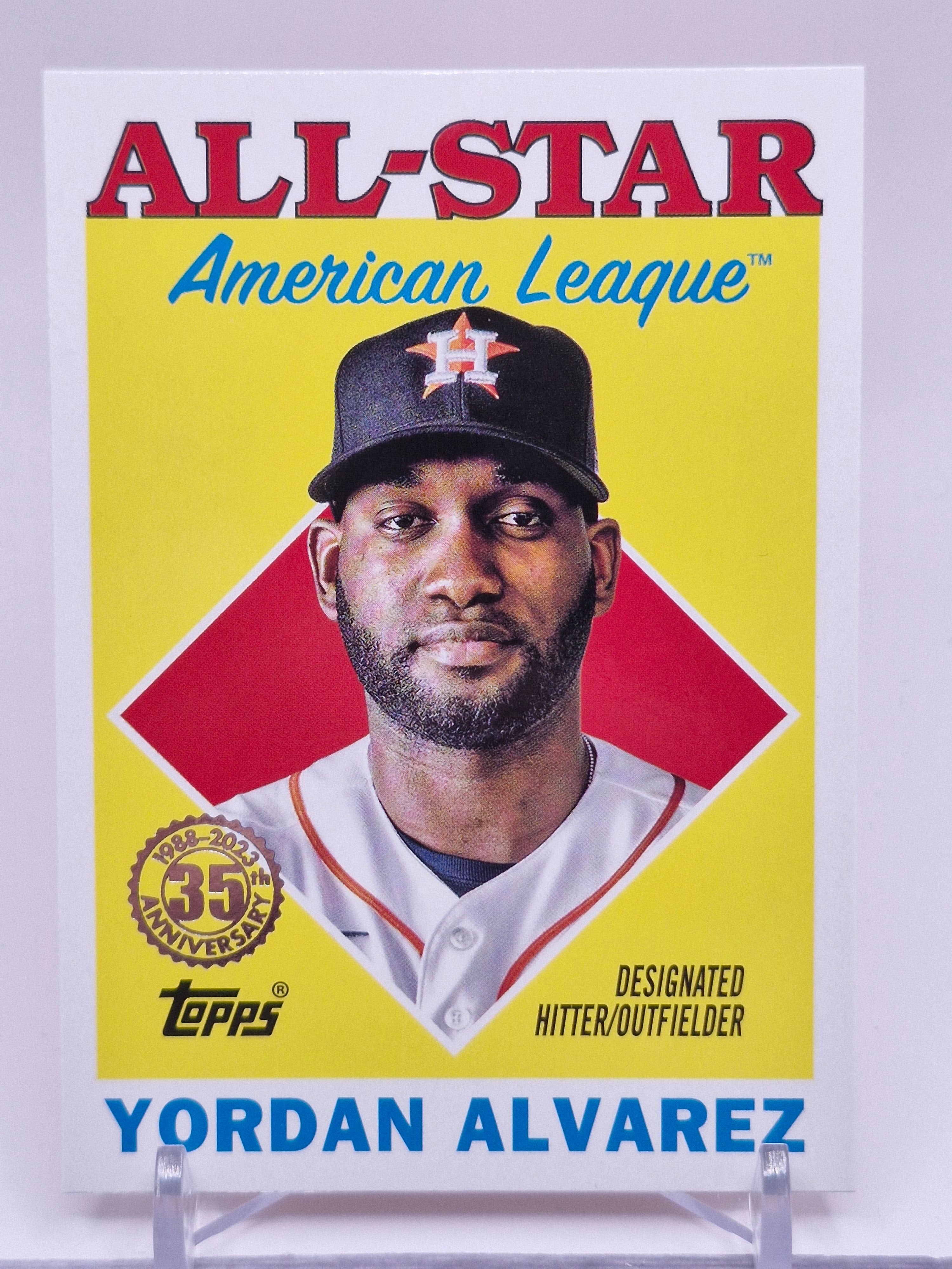 Topps #88AS-15 Yordan Alvarez 1988 Topps Baseball 35th Anniversary All-Stars
