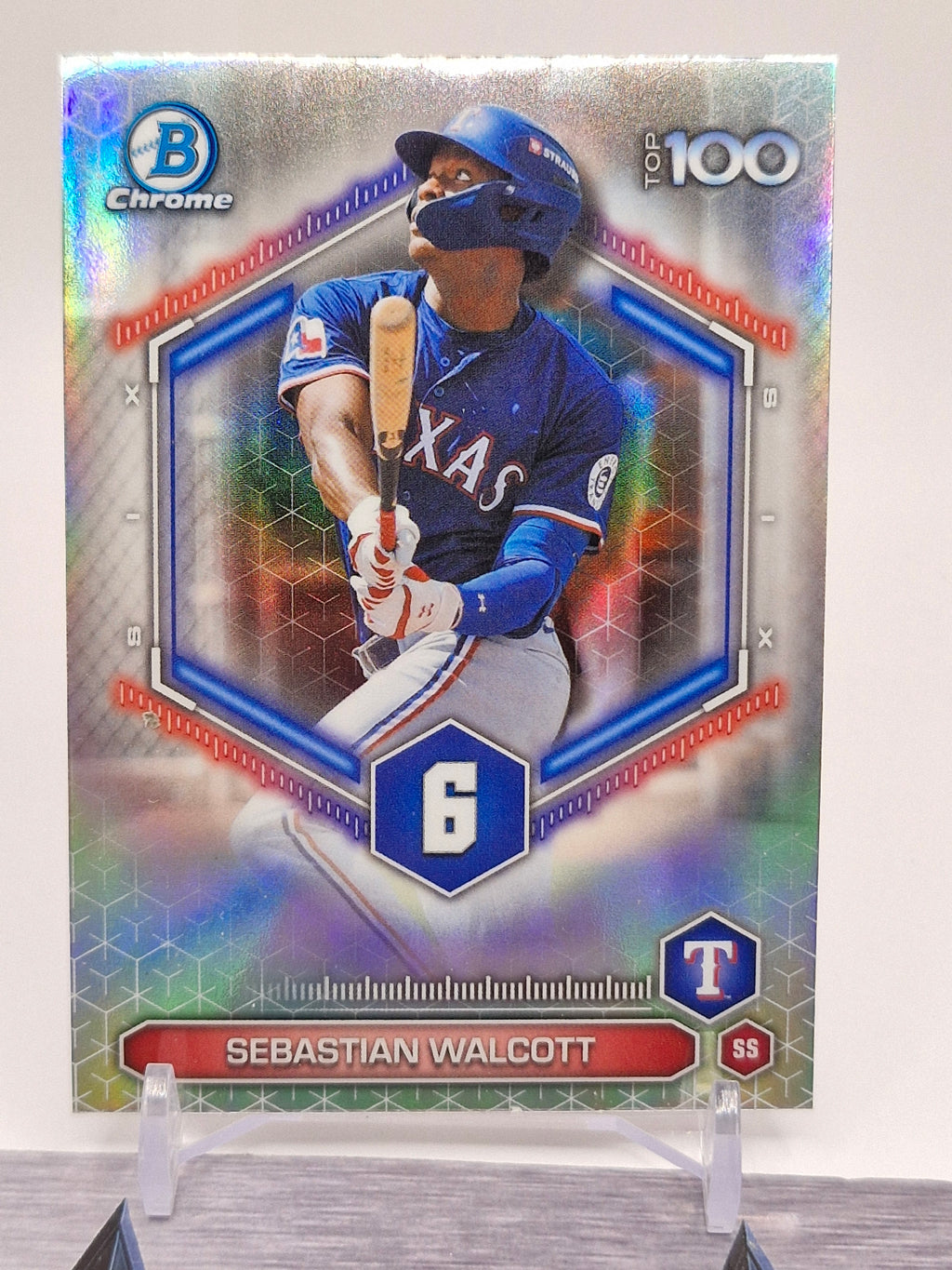 2026 Bowman #BTP-6 Sebastian Walcott Bowman Scouts' Top 100