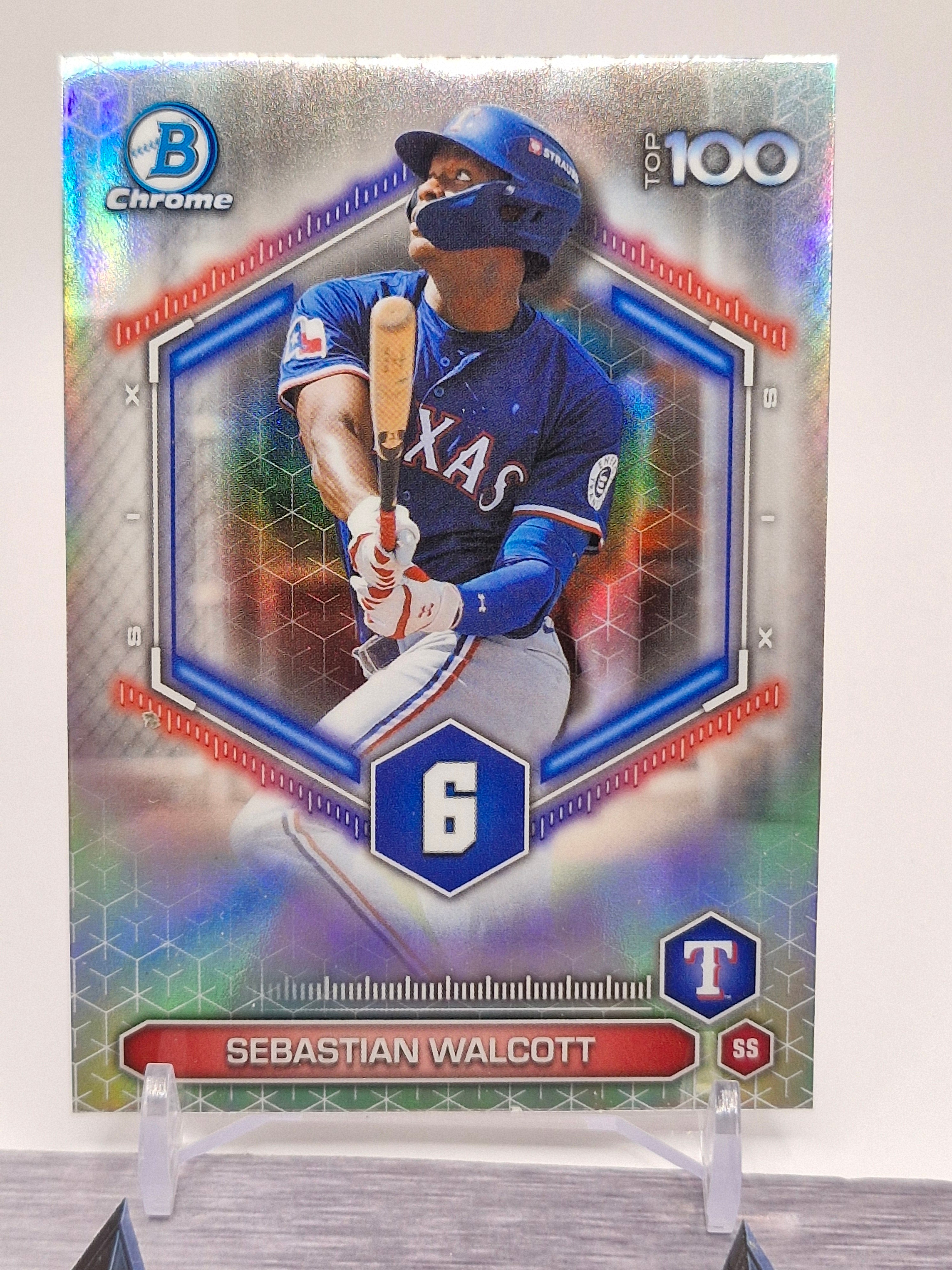 2026 Bowman #BTP-6 Sebastian Walcott Bowman Scouts' Top 100