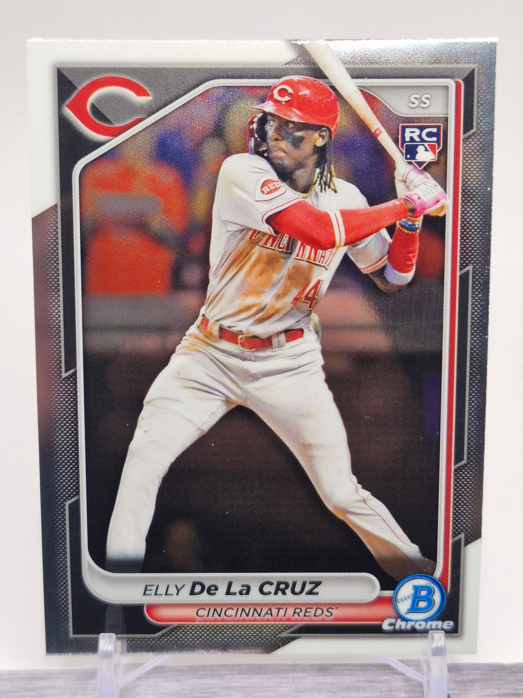 2024 Bowman Chrome #42 Elly De La Cruz Refractors #/499