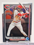 2024 Bowman Chrome #42 Elly De La Cruz Refractors #/499