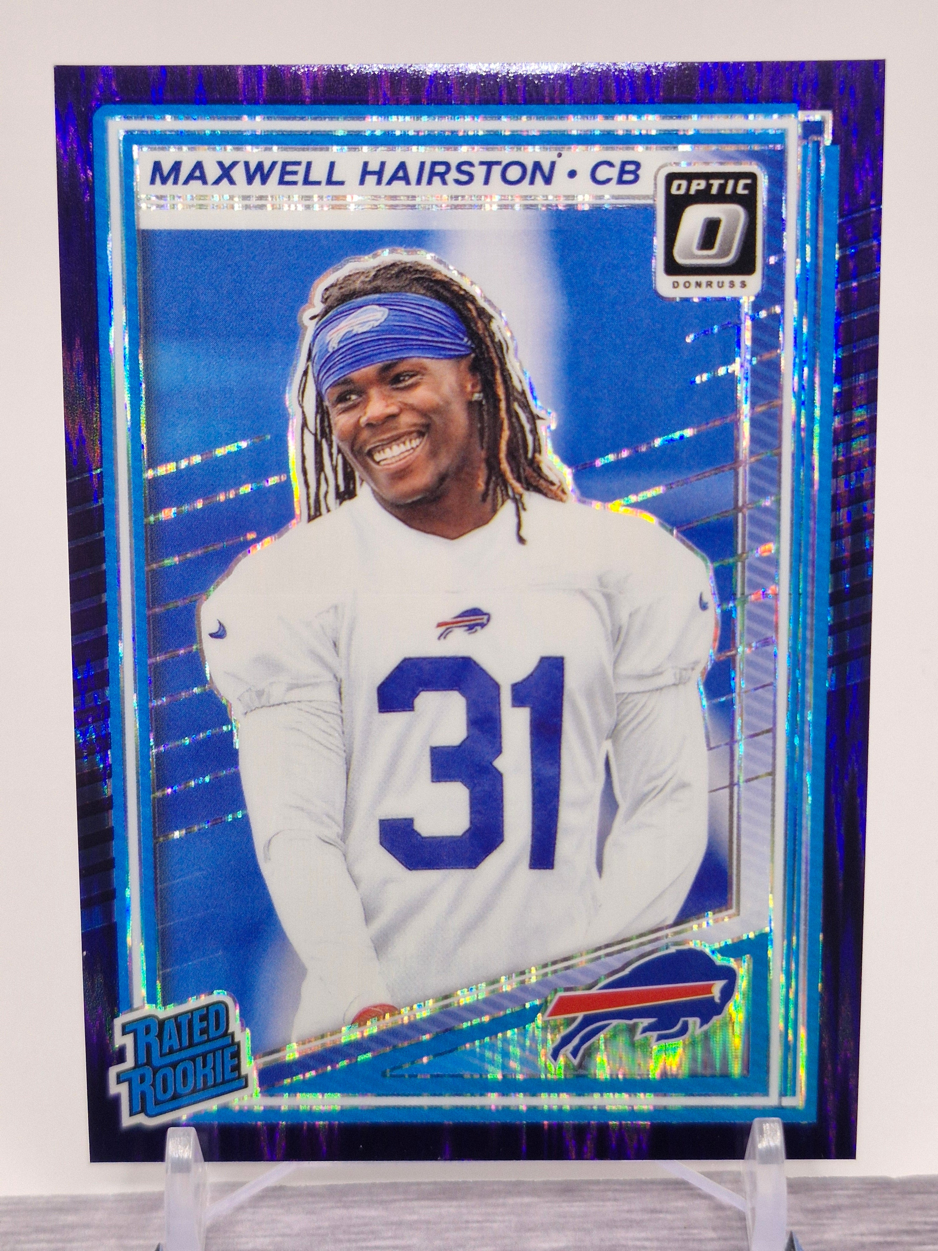 2025 Donruss Optic #286 Maxwell Hairston Green Hyper