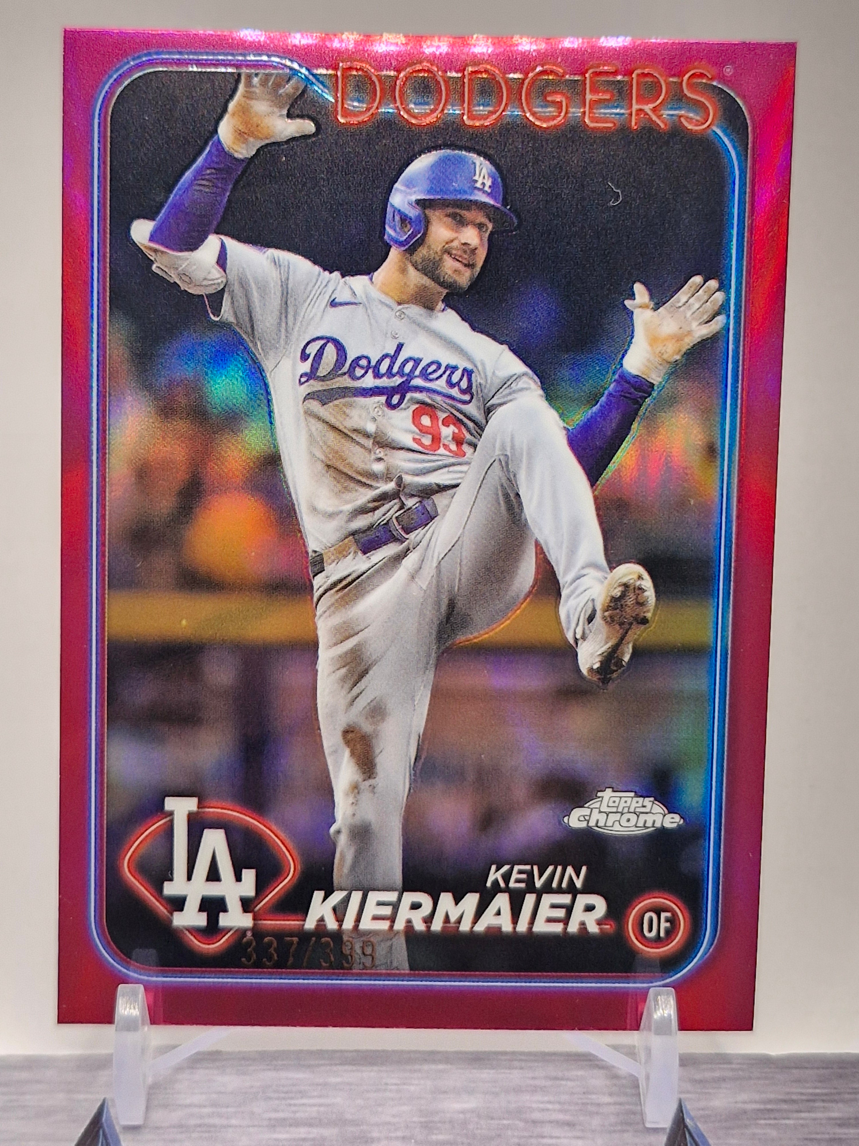 2024 Topps Chrome Update #USC191 Kevin Kiermaier Refractors #/399