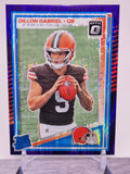 2025 Donruss Optic #263 Dillon Gabriel Purple Shock