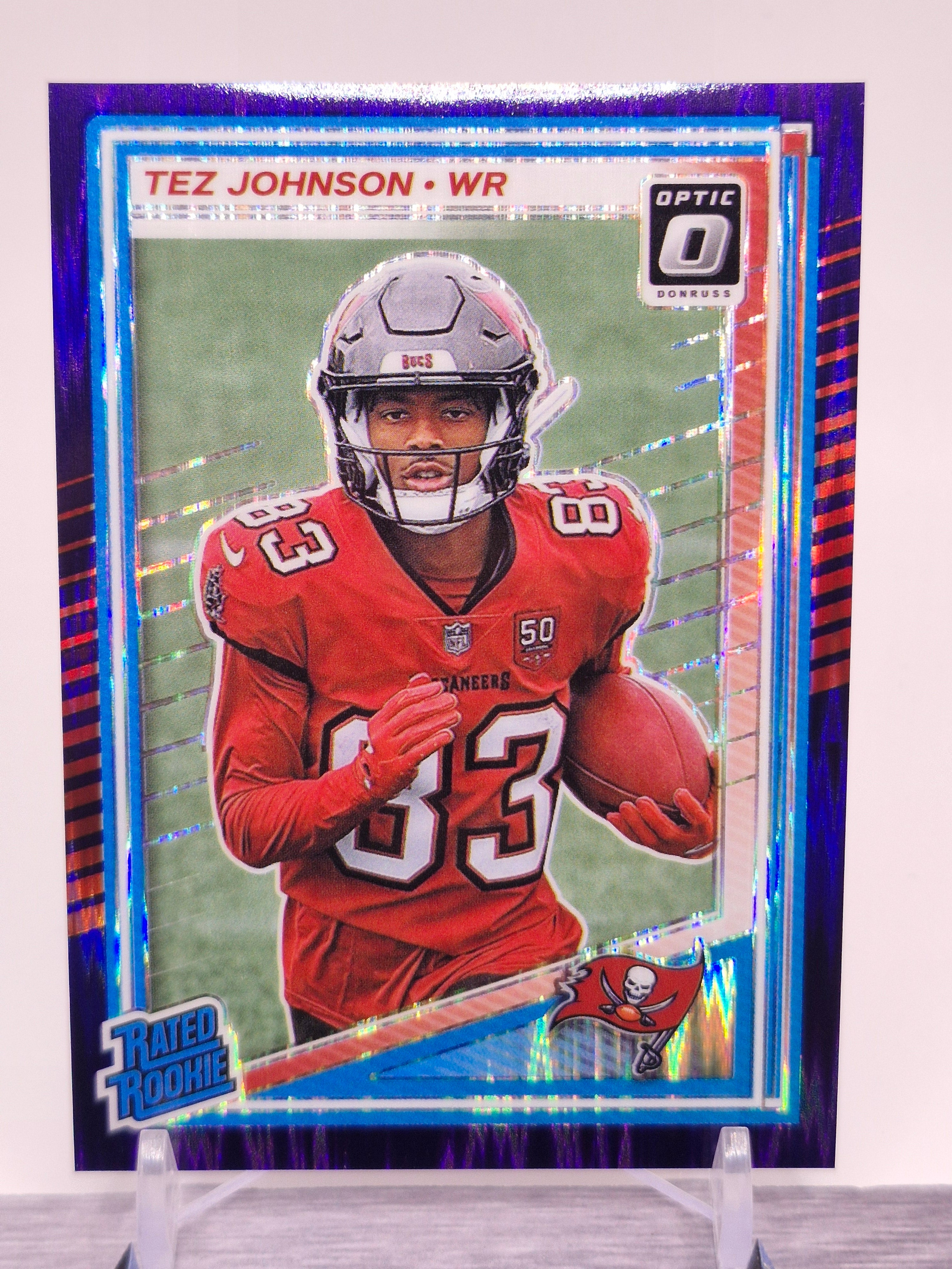 2025 Donruss Optic #231 Tez Johnson