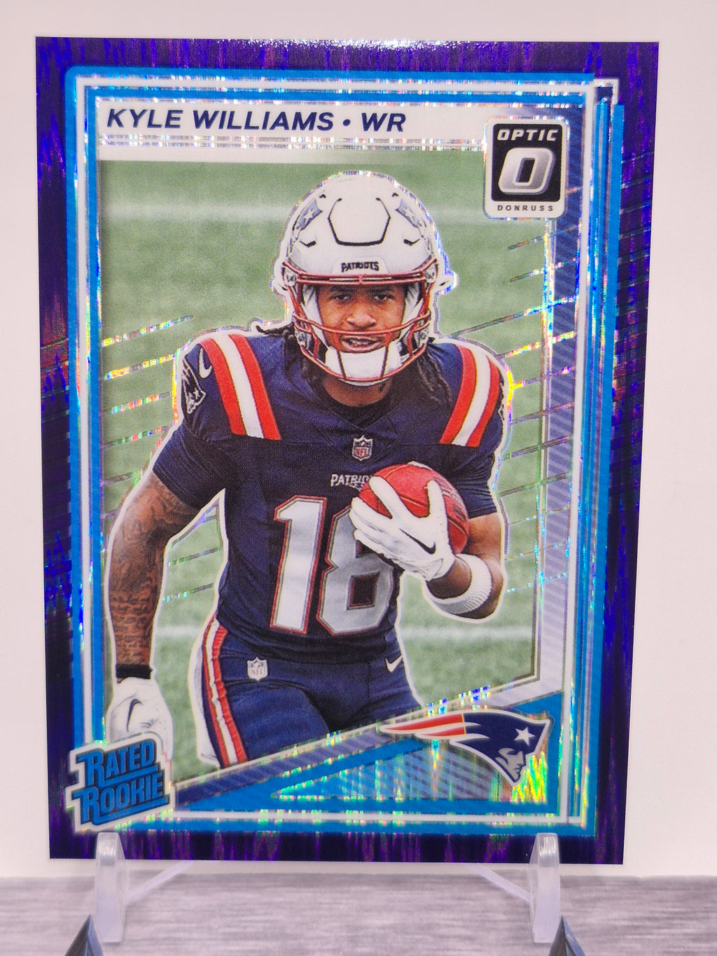 2025 Donruss Optic #245 Kyle Williams Holo