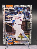 2026 Topps #159 Ronny Mauricio Topps Foil Pattern