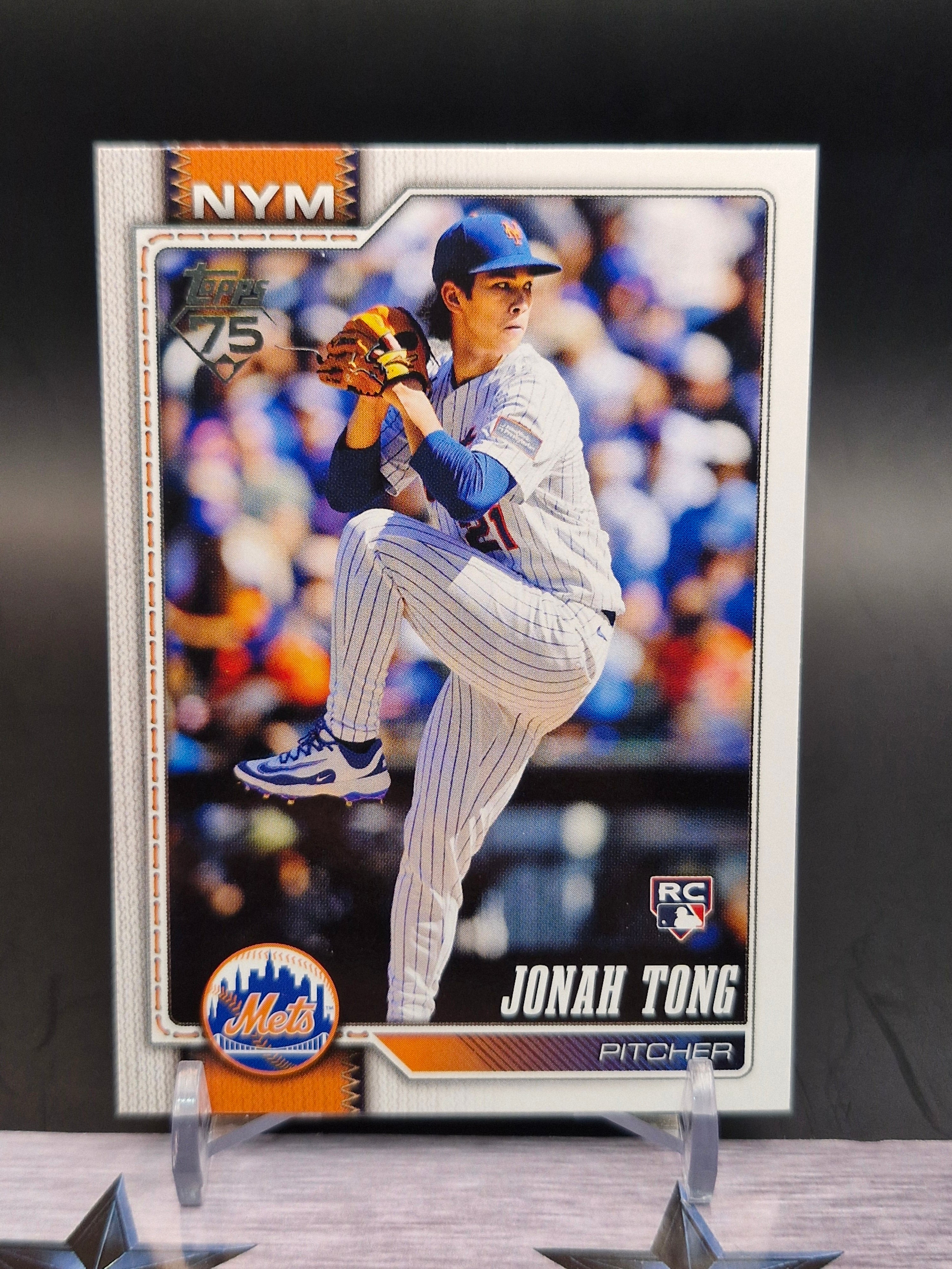 2026 Topps #4 Jonah Tong Black Border