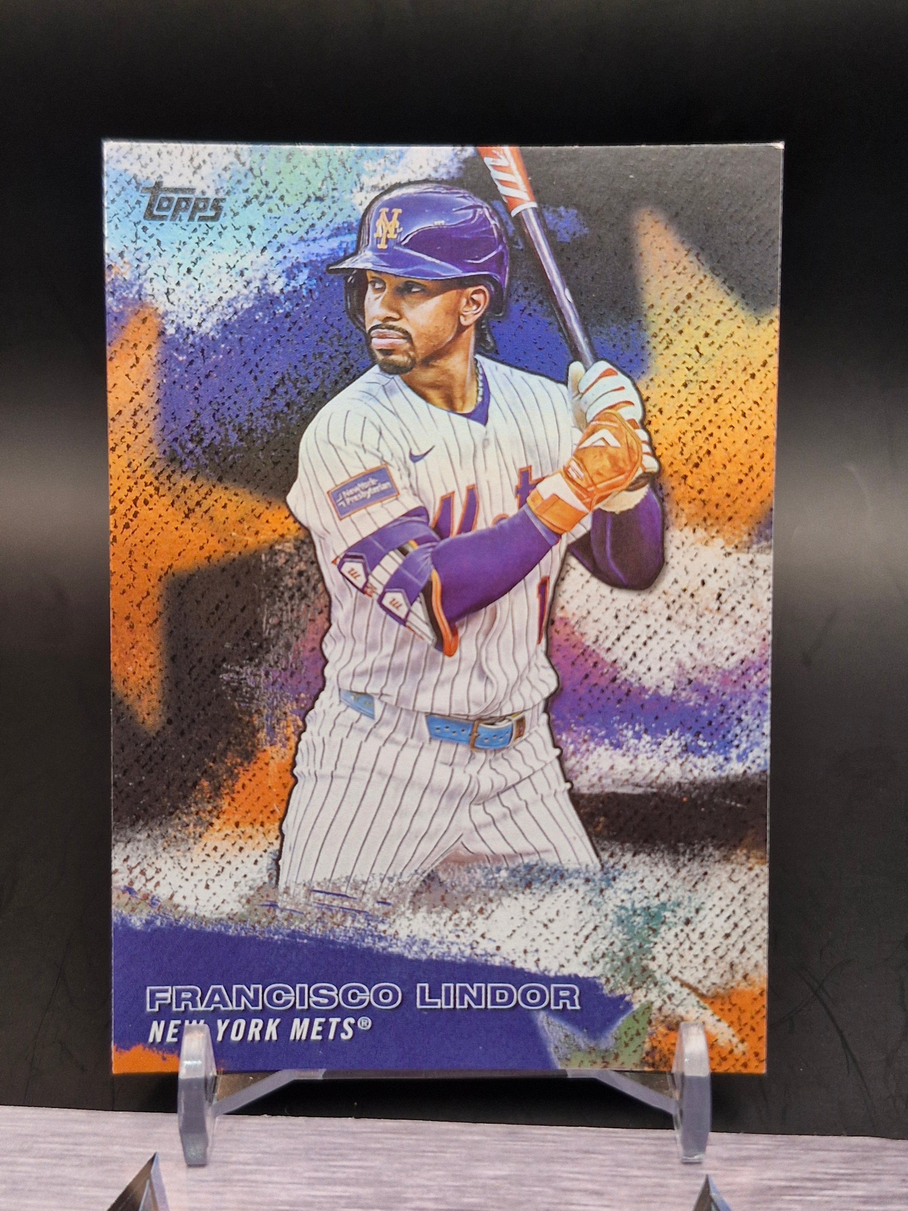 2026 Topps #SMLB-10 Francisco Lindor Stars of MLB Crackle Foil
