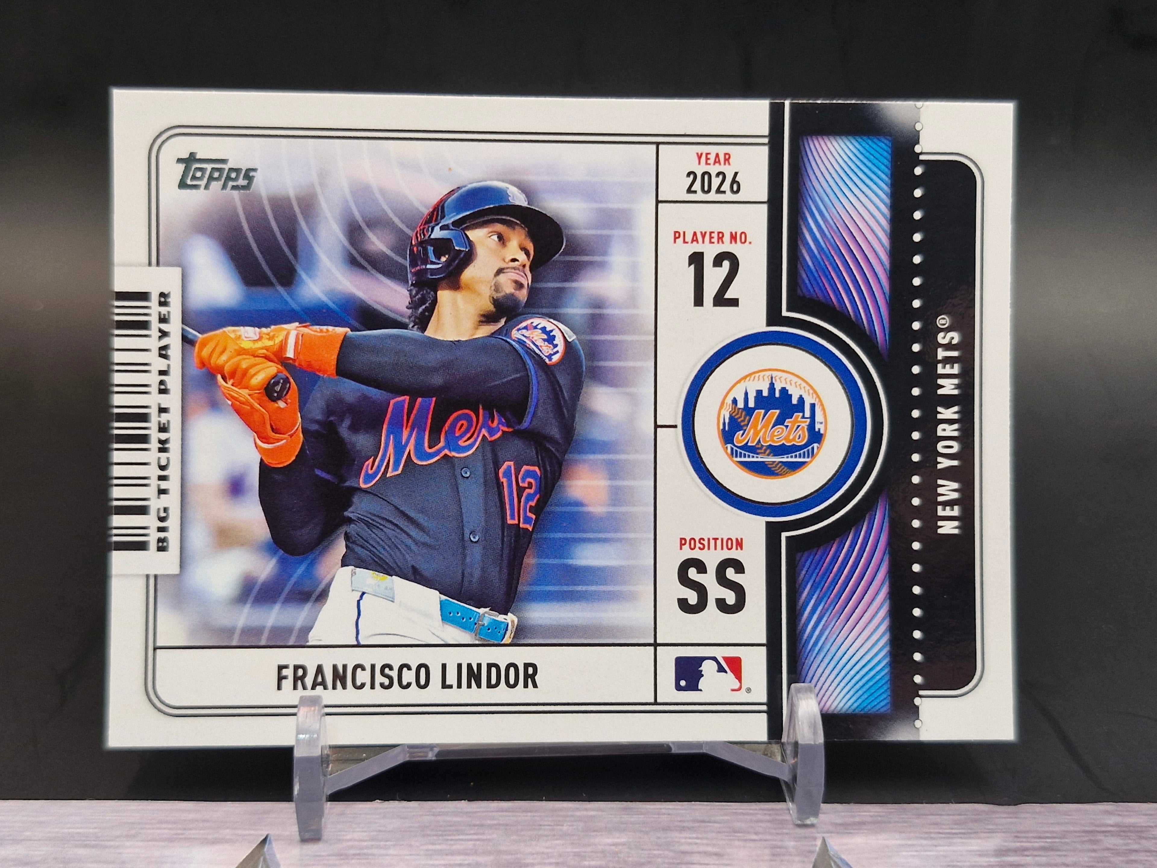 2026 Topps #BTP-10 Francisco Lindor Big Ticket Players