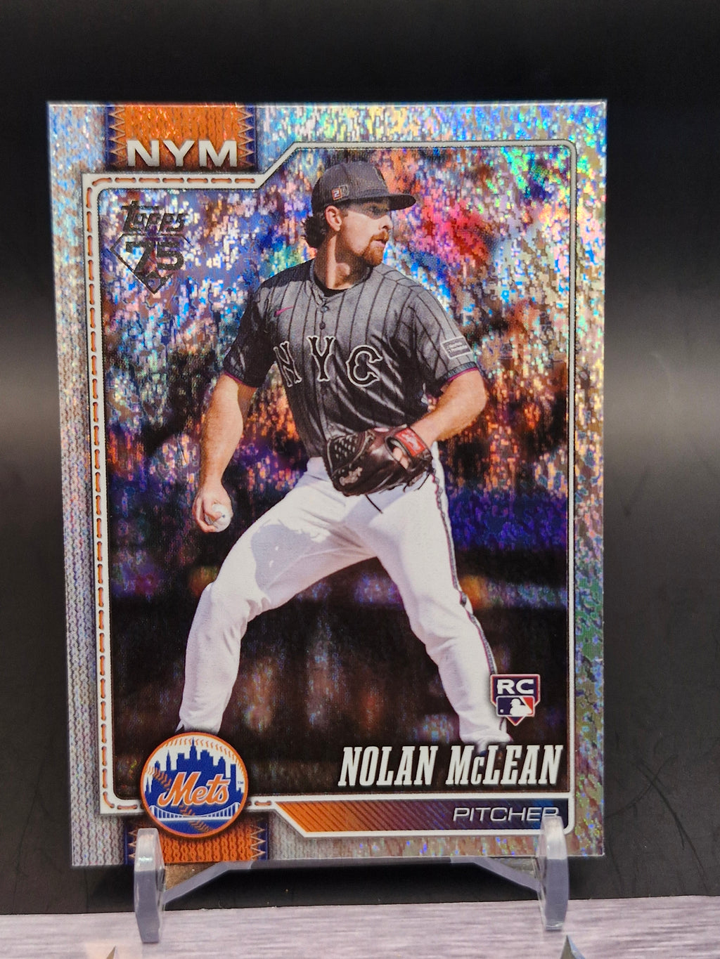 2026 Topps #214 Nolan McLean Sandglitter