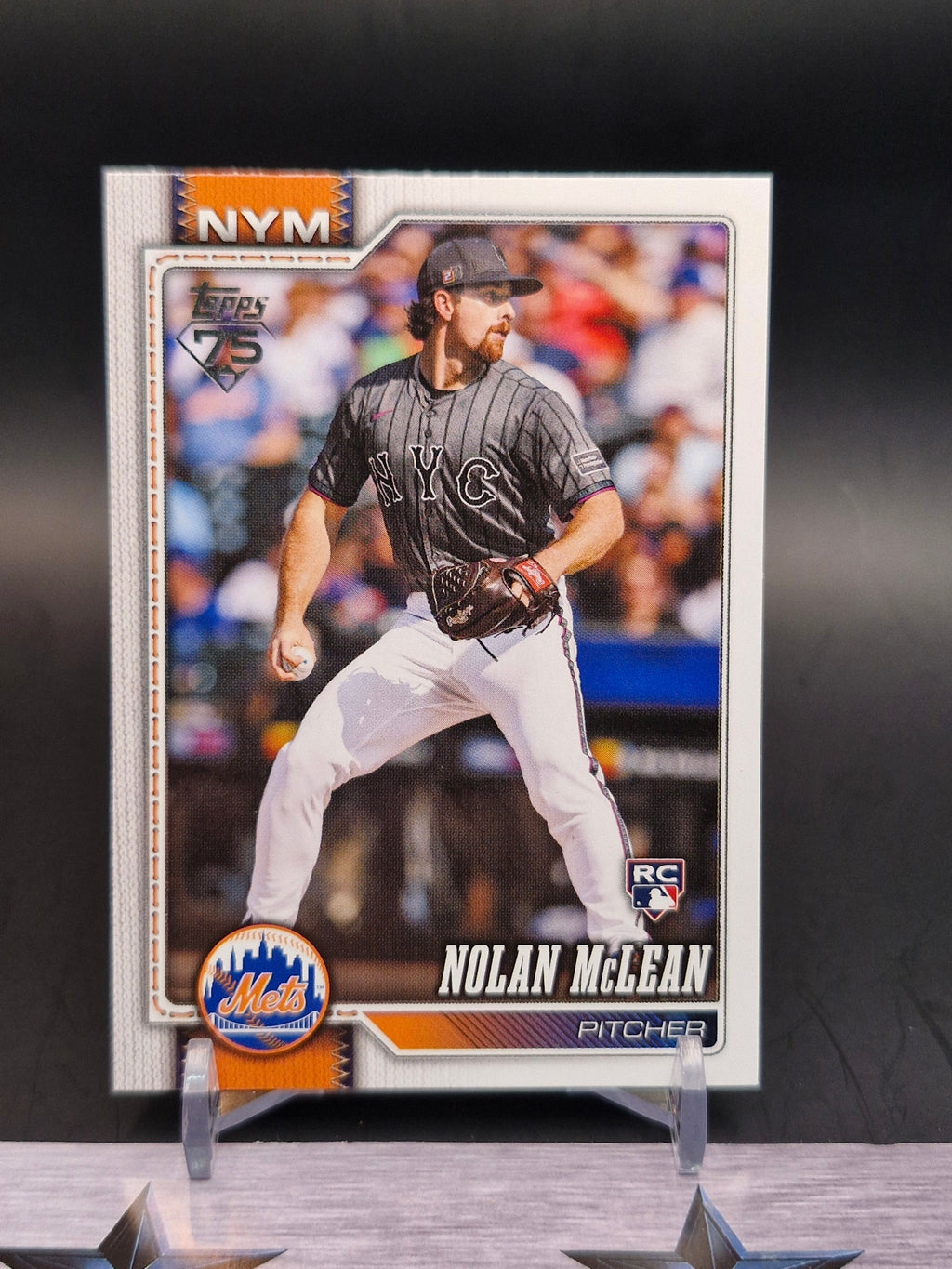 2026 Topps #214 Nolan McLean Rainbow Foil