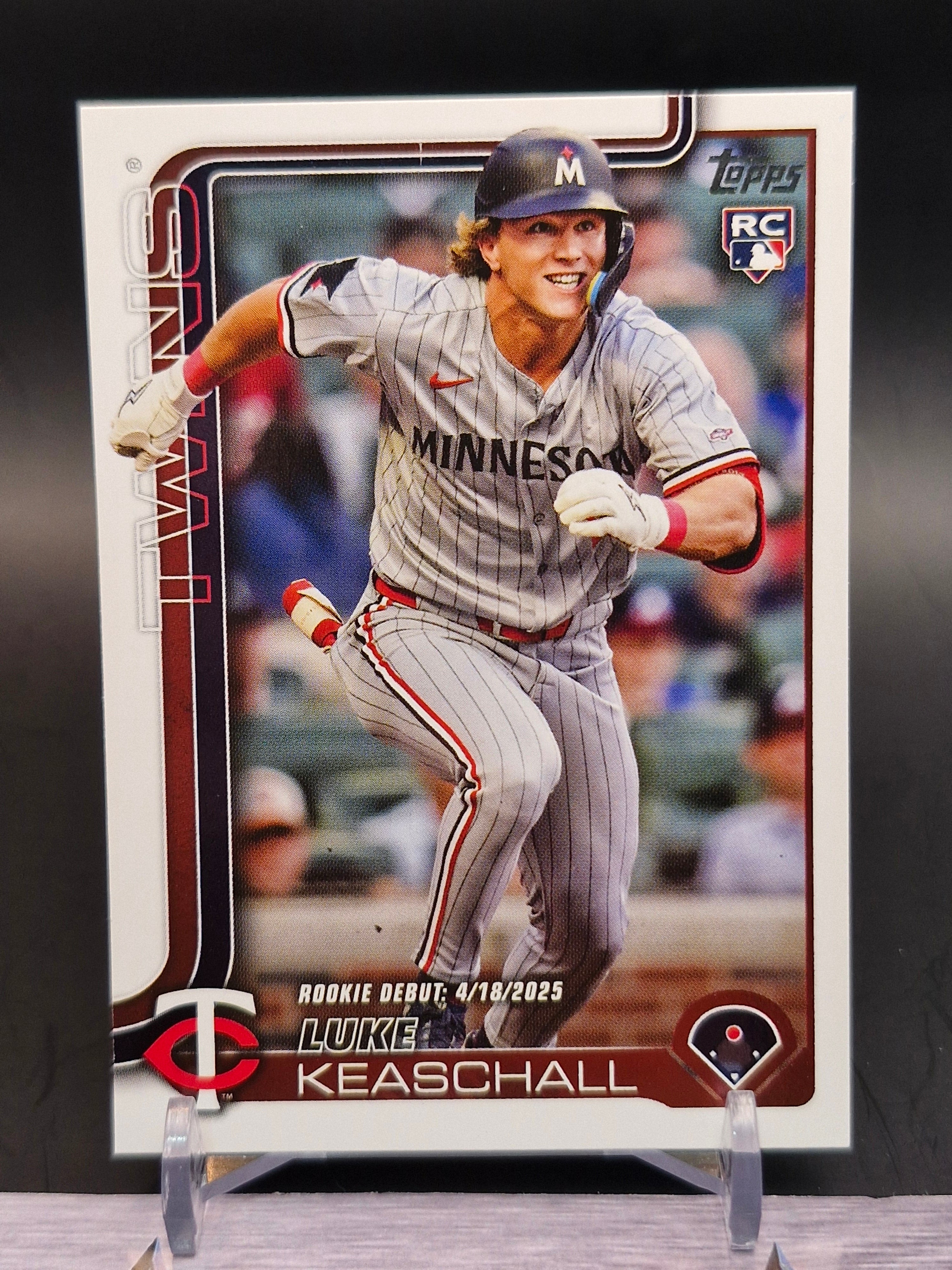 2025 Topps Update #US342 Luke Keaschall Yellow