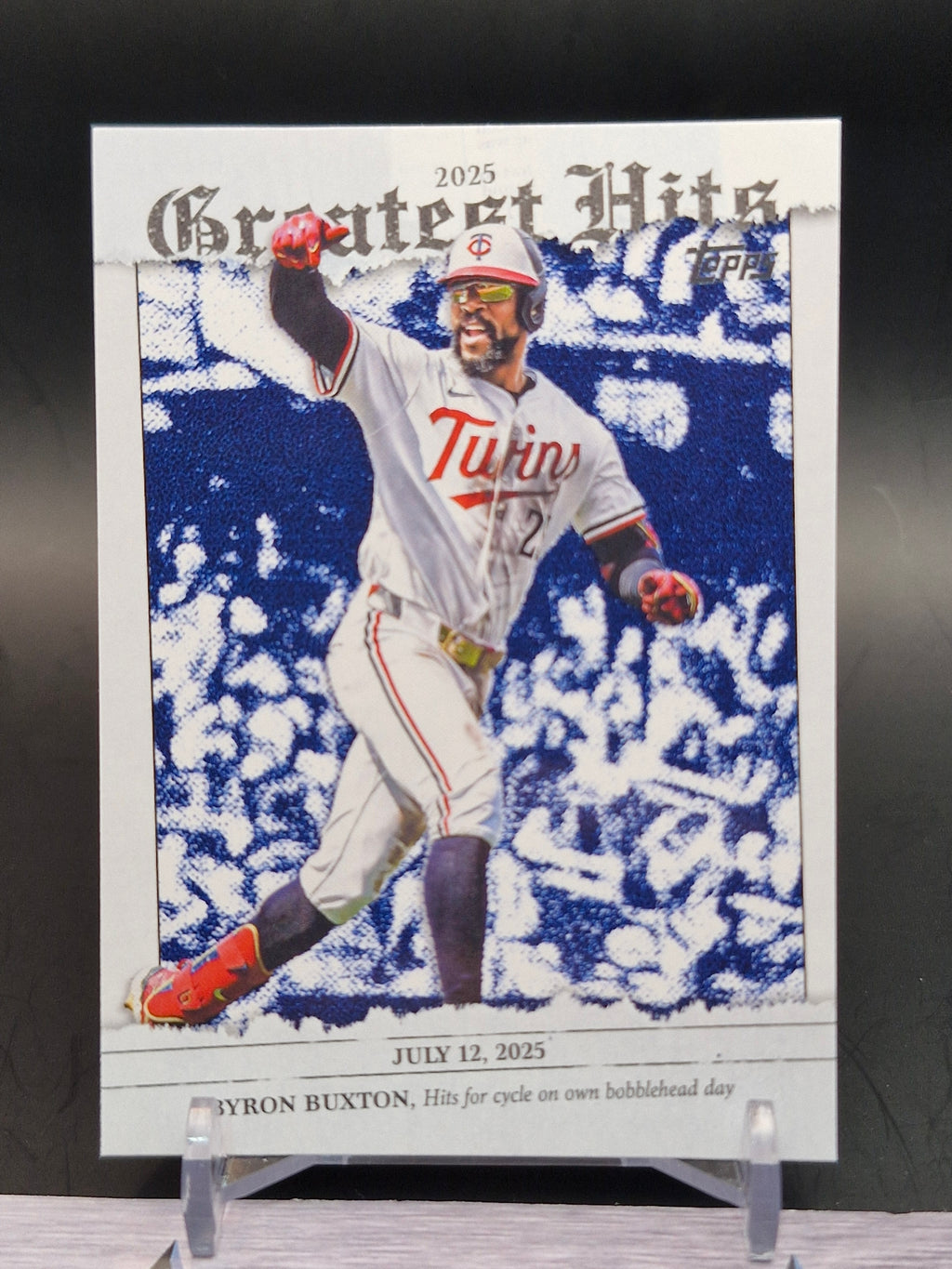 2026 Topps #GH-12 Byron Buxton 2025 Greatest Hits