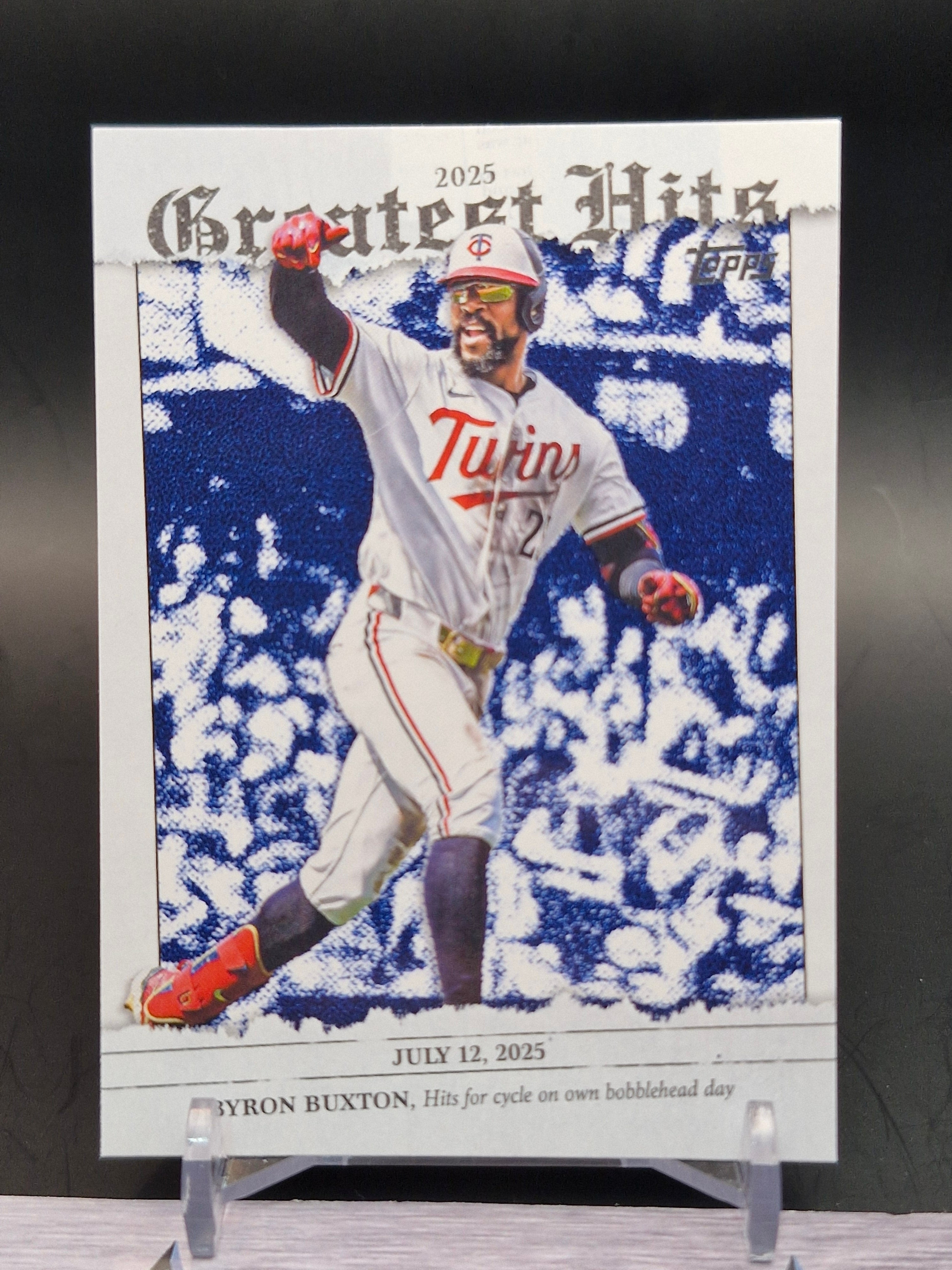 2026 Topps #GH-12 Byron Buxton 2025 Greatest Hits