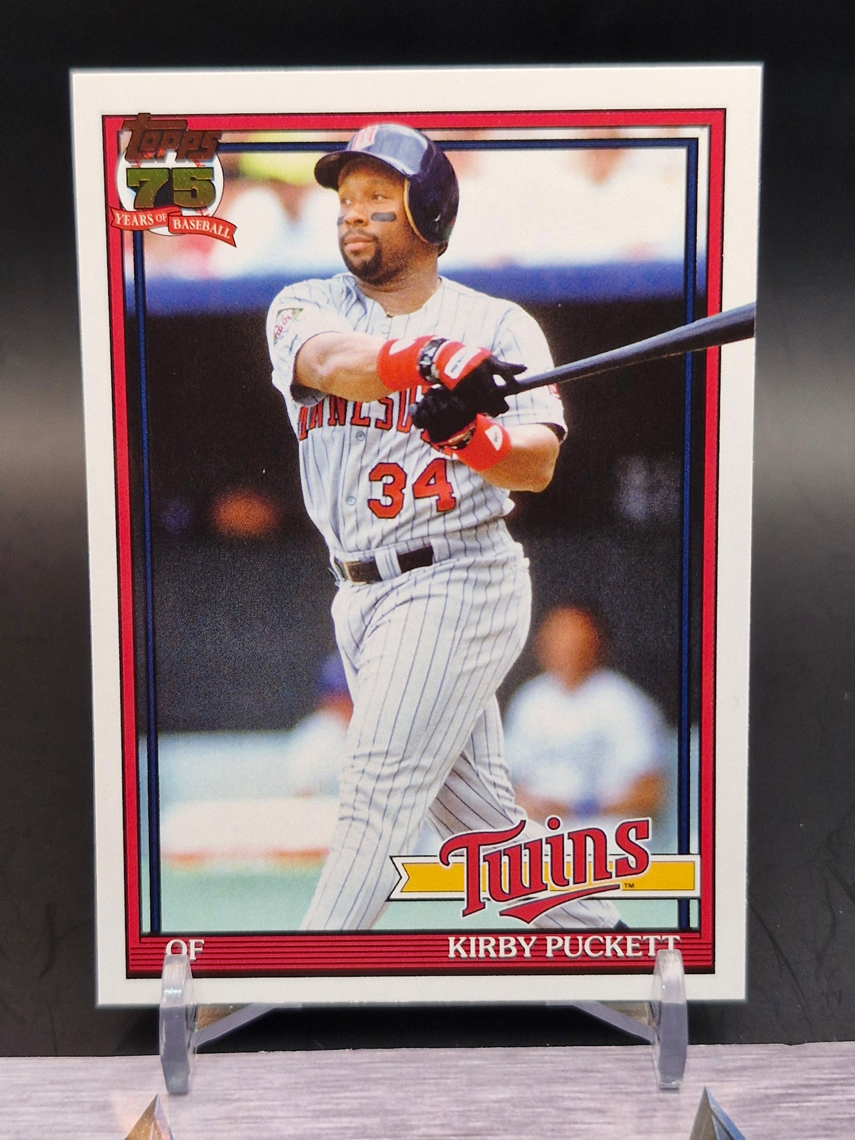 2026 Topps #T91-94 Kirby Puckett 1991 35th Anniversary (Series One)