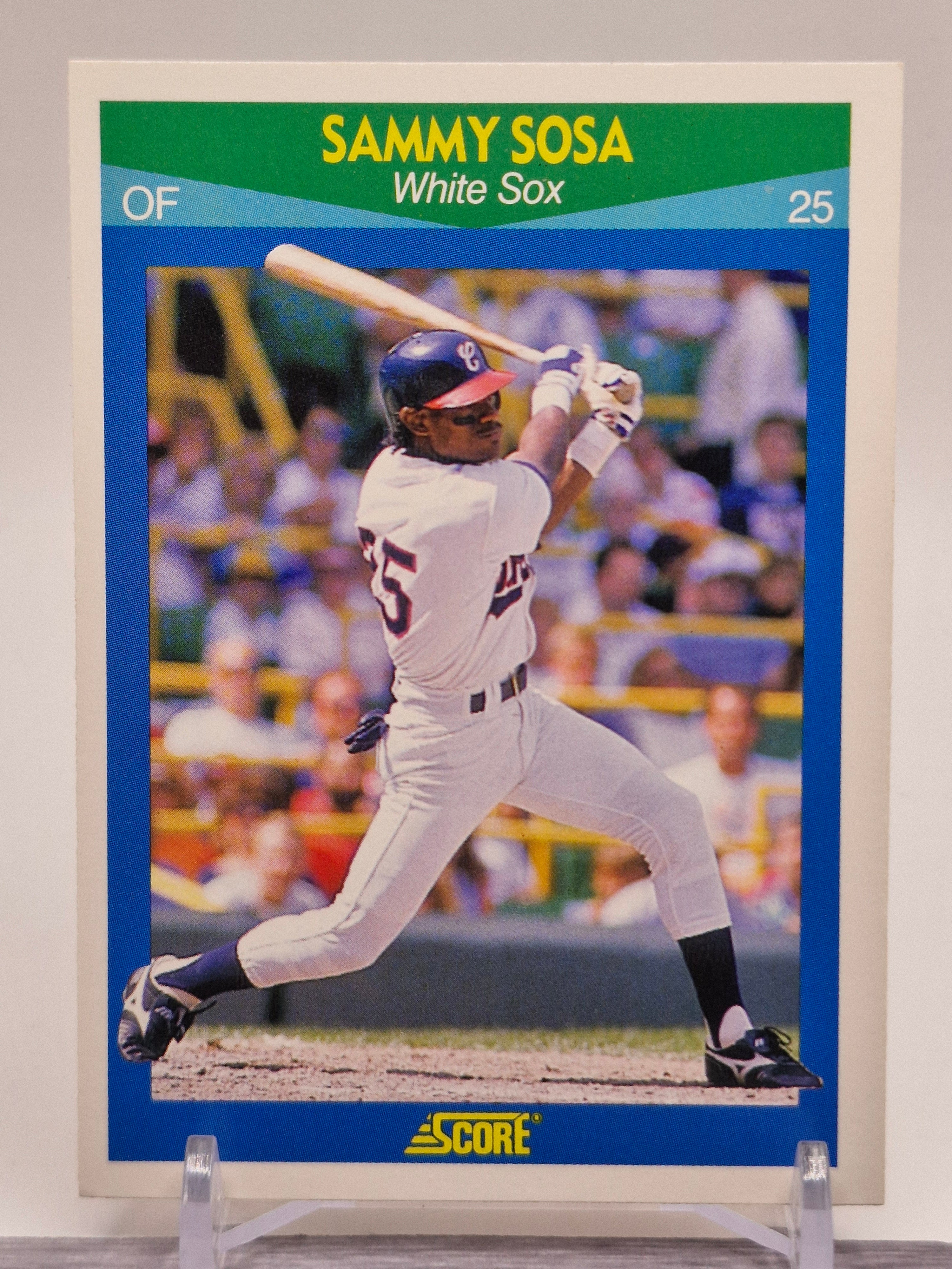 1990 Score 100 Rising Stars #35 Sammy Sosa