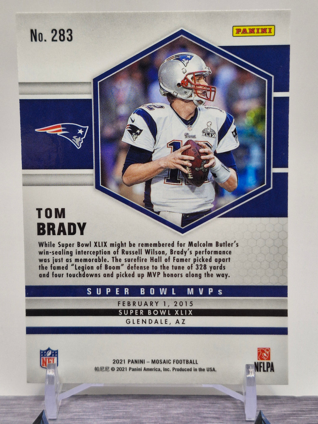 2021 Panini Mosaic #283 Tom Brady