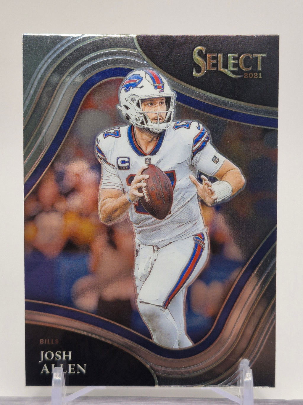 2021 Panini Select #306 Josh Allen Tri-Color Prizm