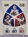 2022 Score #FS6 CeeDee Lamb / Josh Allen / Leonard Fournette Fantasy Stars