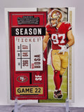 2020 Panini Contenders #23 Nick Bosa